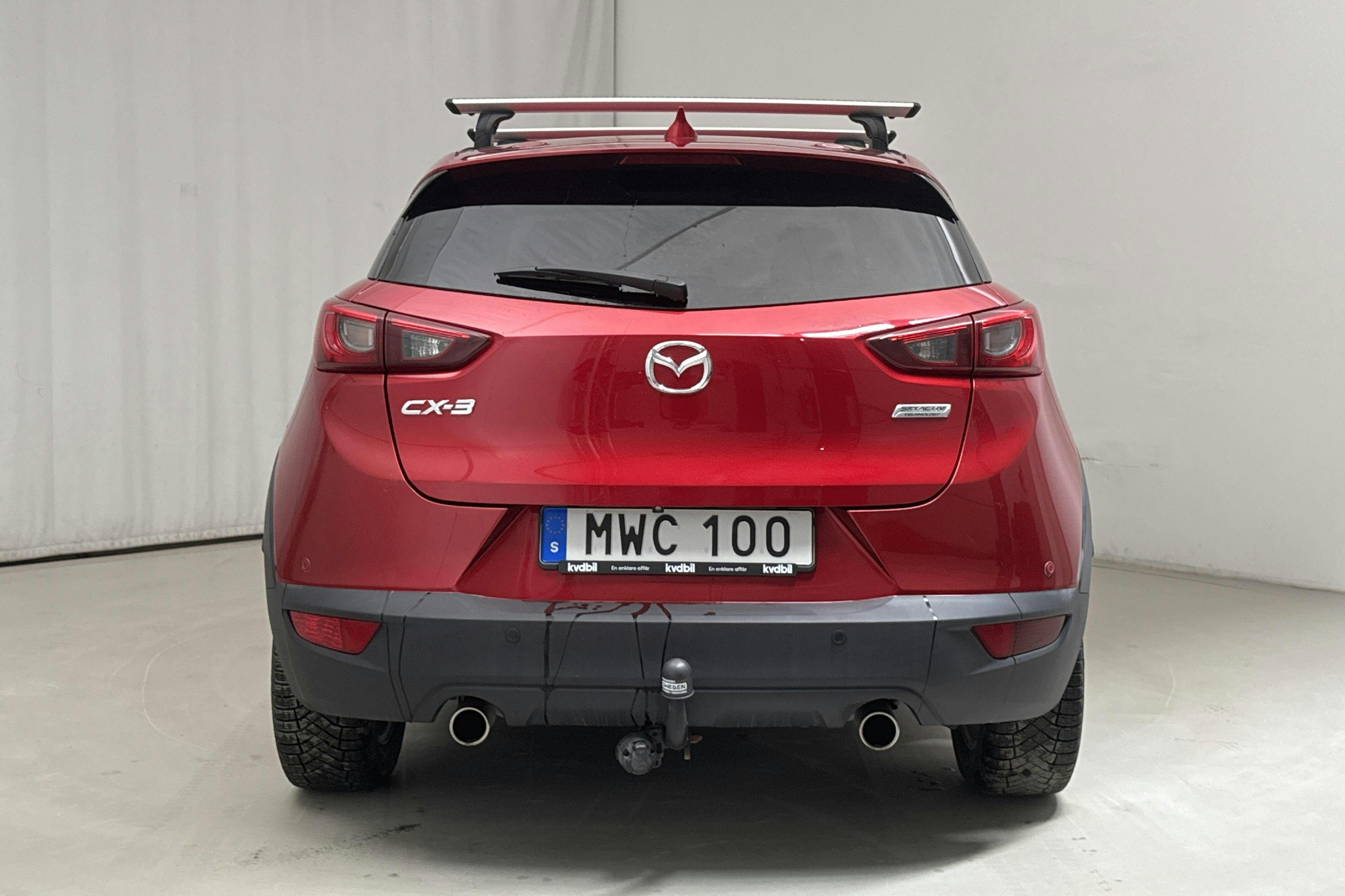 Mazda CX-3 2.0 2WD (120hk) - 108 730 km - Automaatne - punane - 2016