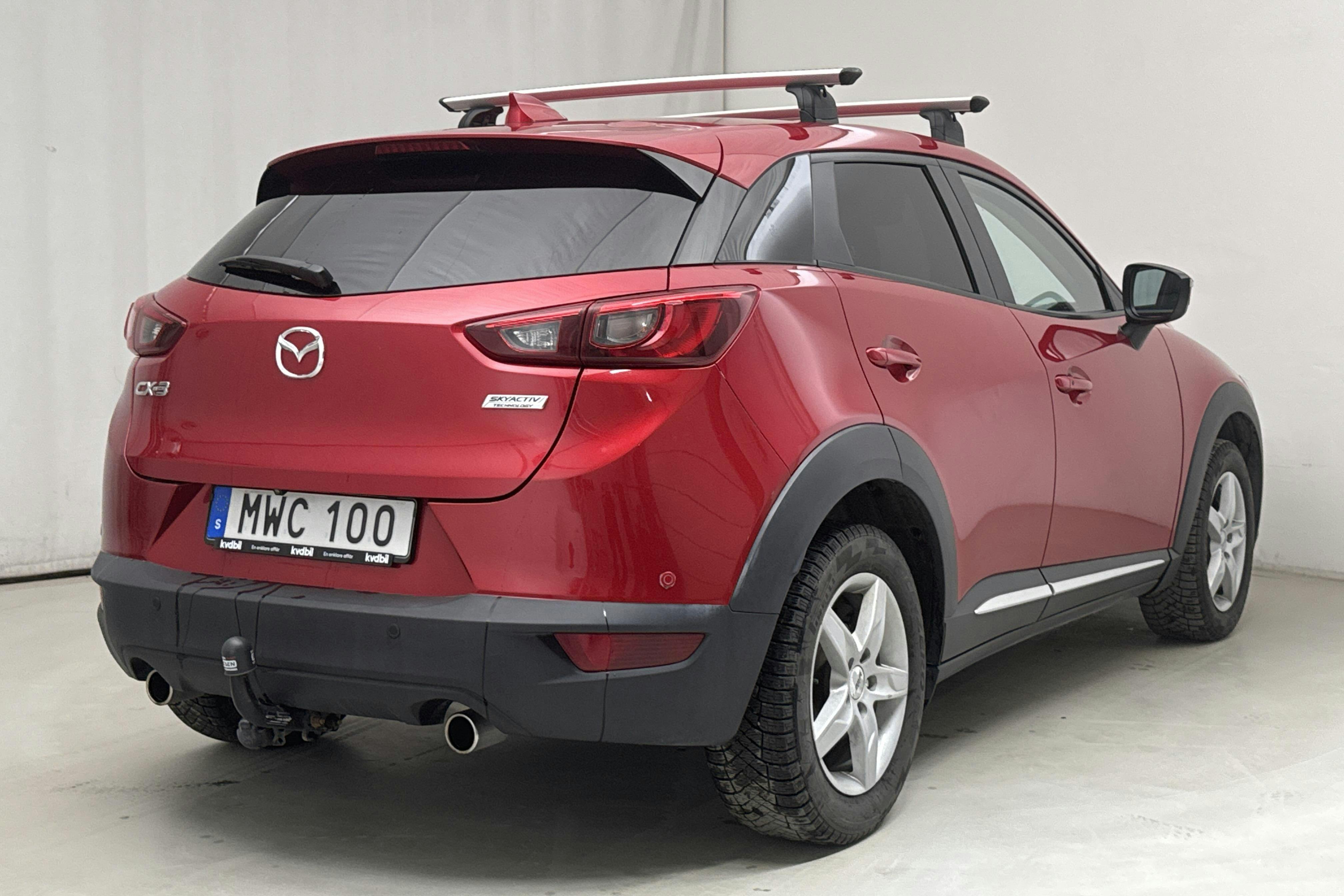 Mazda CX-3 2.0 2WD (120hk) - 108 730 km - Automaatne - punane - 2016