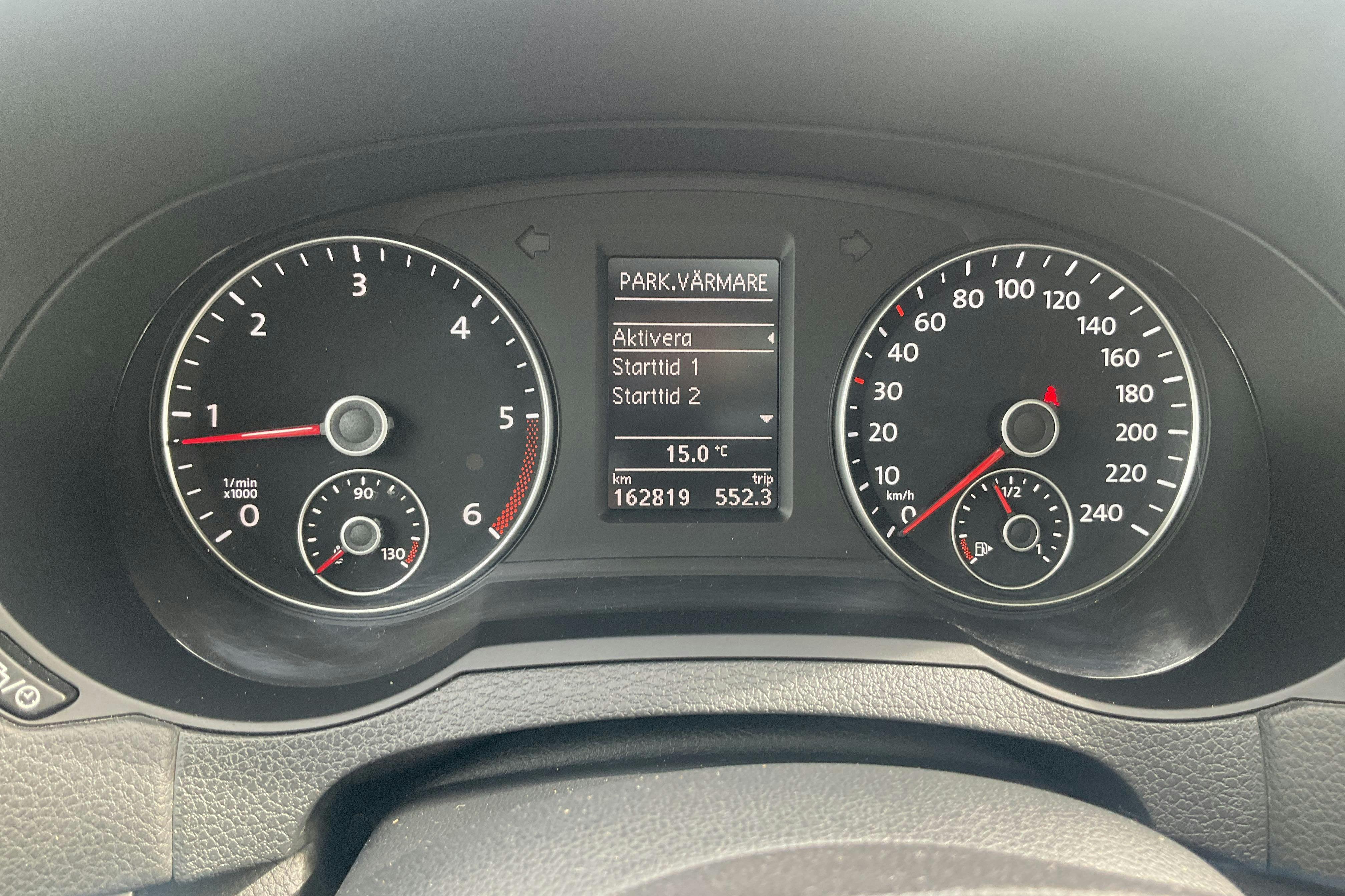 VW Sharan 2.0 TDI (150hk) - 162 820 km - Automatyczna - biały - 2016