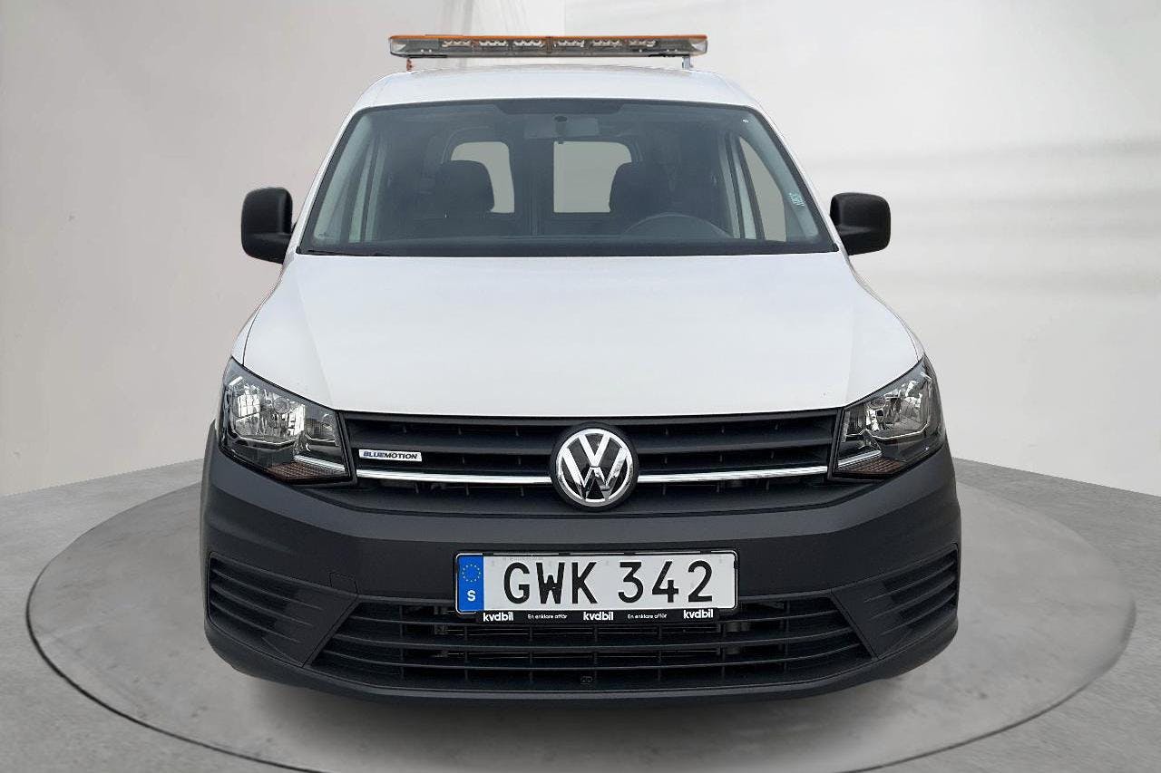 VW Caddy 1.4 TGI Skåp (110hk) - 78 440 km - Manuaalinen - valkoinen - 2016