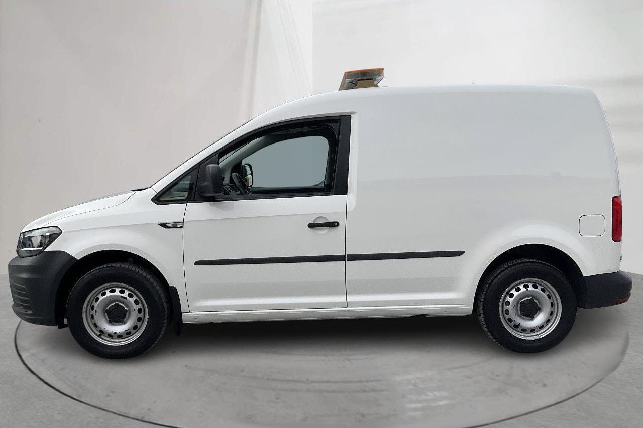 VW Caddy 1.4 TGI Skåp (110hk) - 78 440 km - Manuaalinen - valkoinen - 2016