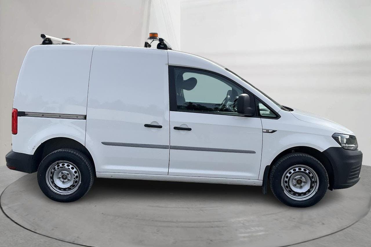 VW Caddy 2.0 TDI Skåp 4MOTION (122hk) - 197 090 km - Manuaalinen - valkoinen - 2018