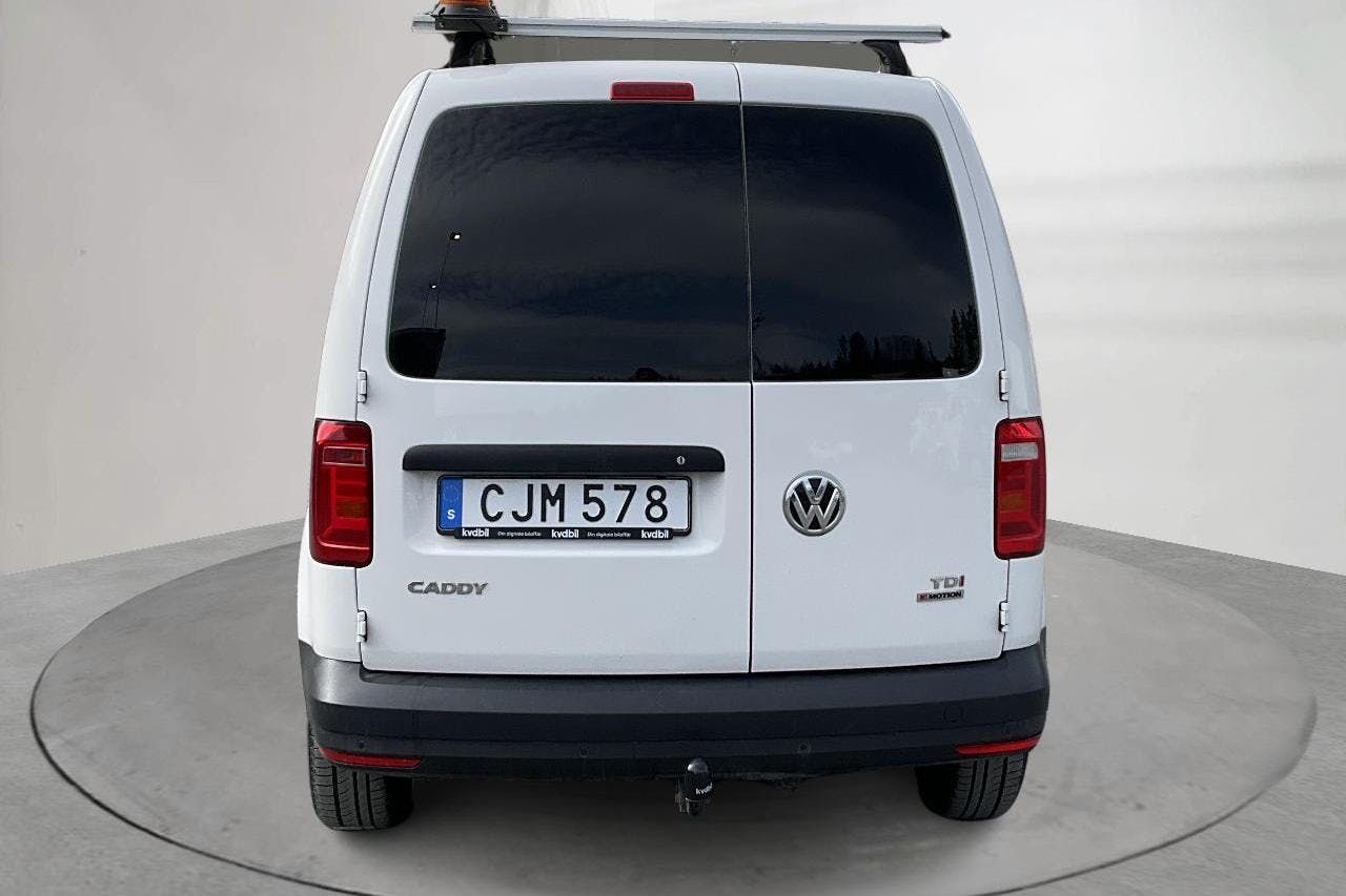 VW Caddy 2.0 TDI Skåp 4MOTION (122hk) - 197 090 km - Manuaalinen - valkoinen - 2018