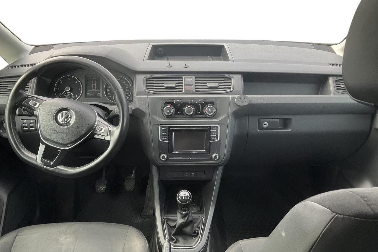 VW Caddy 2.0 TDI Skåp 4MOTION (122hk) - 197 090 km - Manuaalinen - valkoinen - 2018