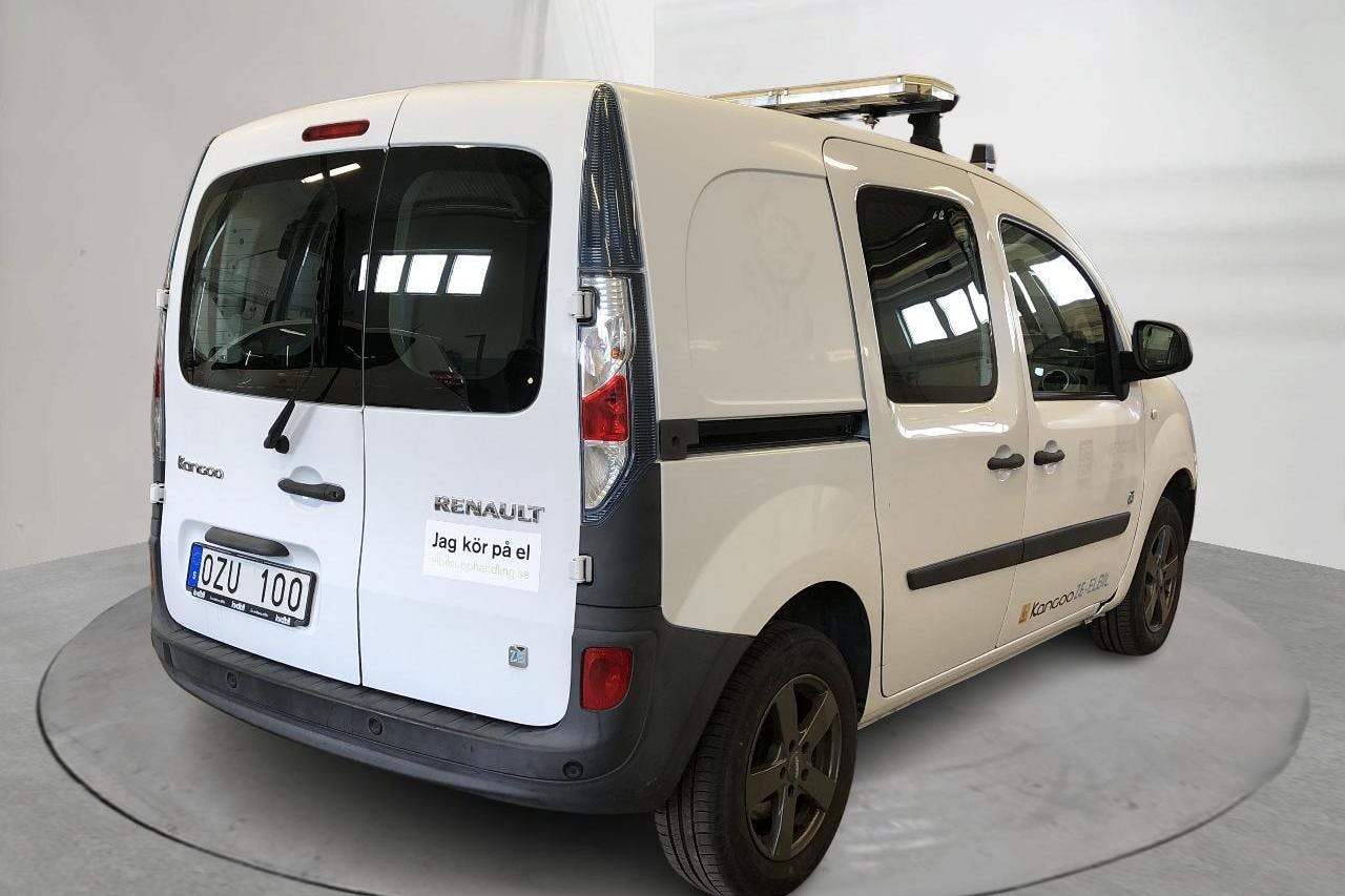 Renault Kangoo II Z.E. 22 kWh Skåp (60hk) - 31 300 km - Automaattinen - valkoinen - 2014