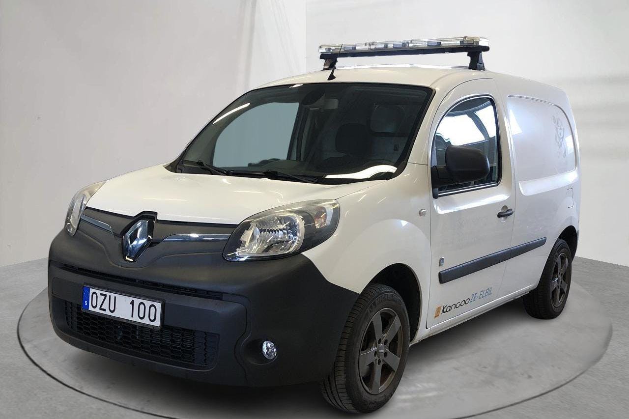 Renault Kangoo II Z.E. 22 kWh Skåp (60hk) - 31 300 km - Automatyczna - biały - 2014