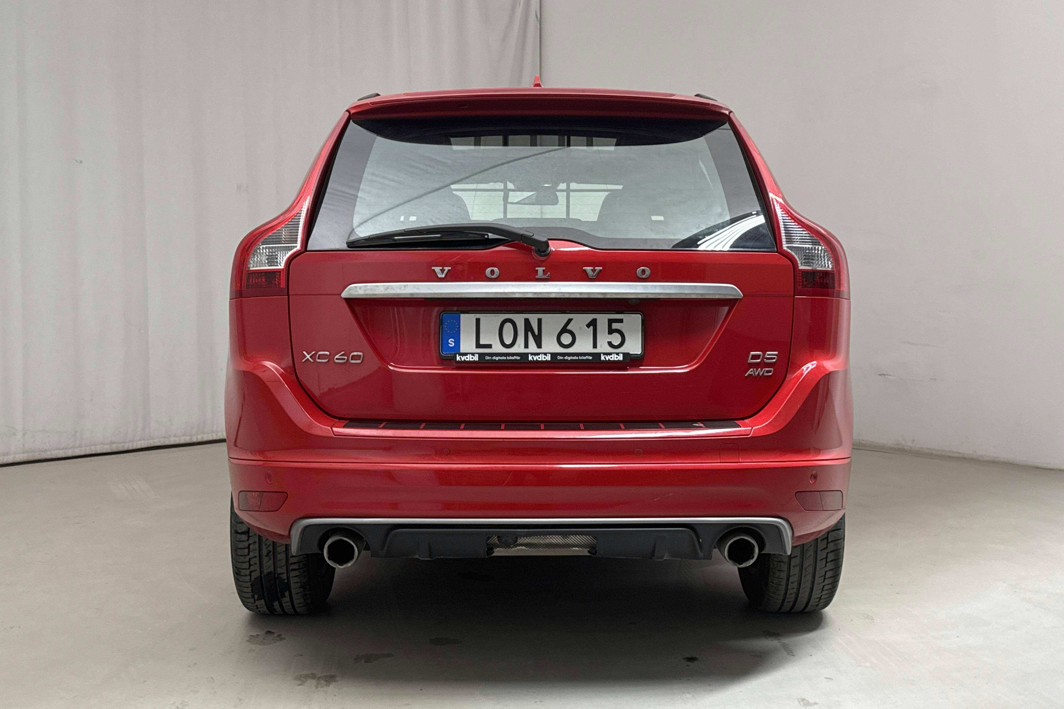 Volvo XC60 D5 AWD (220hk) - 63 660 km - Manual - red - 2016
