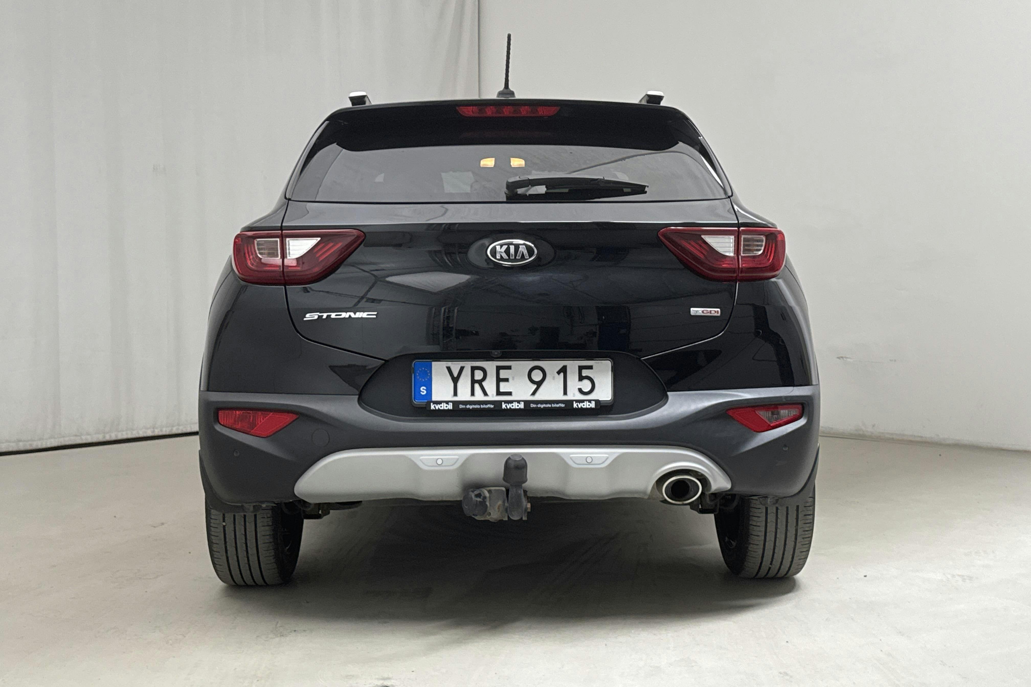 KIA Stonic 1.0 T-GDi (120hk) - 5 027 mil - Automat - svart - 2019