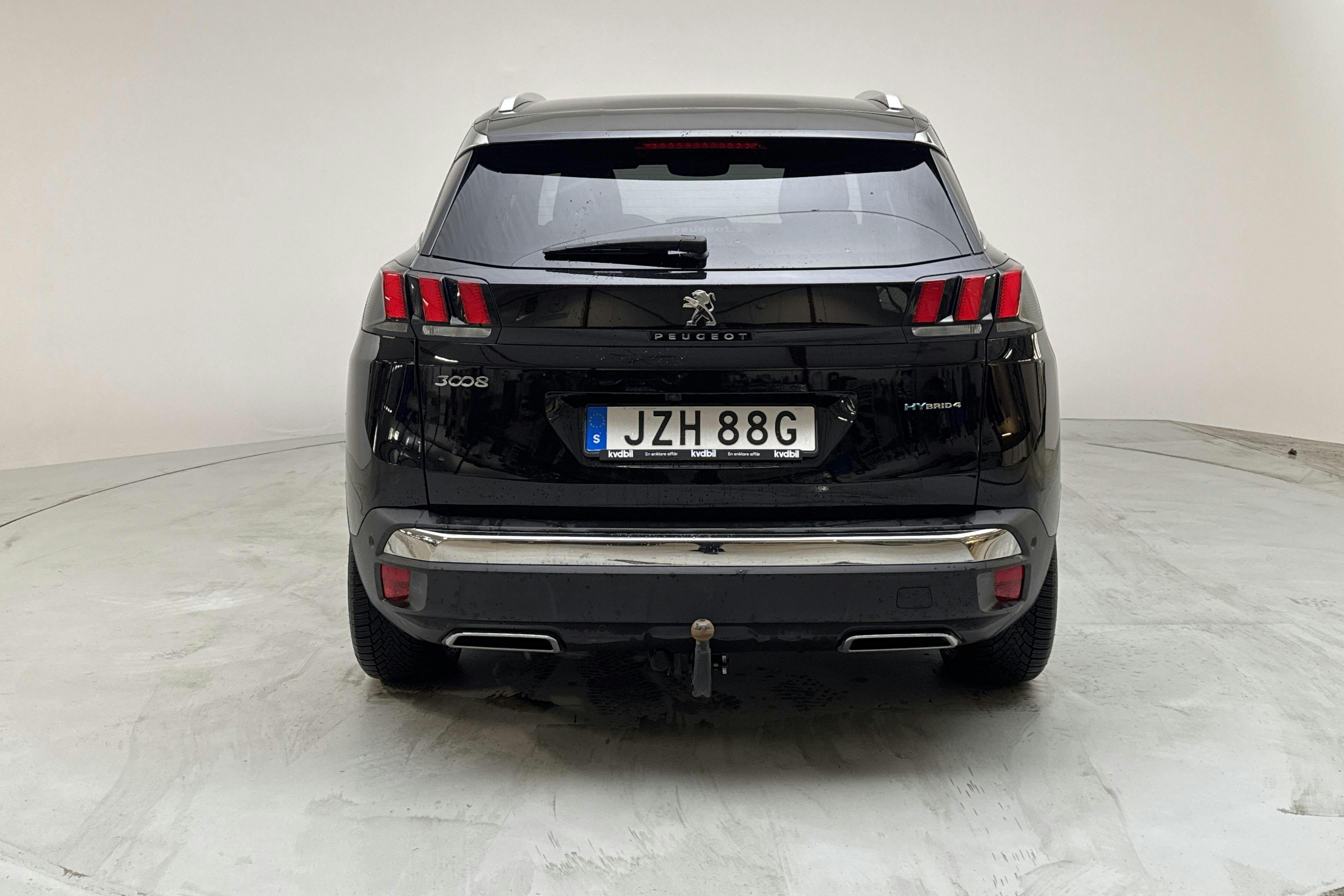 Peugeot 3008 1.6 Plug-in Hybrid 4 (300hk) - 77 840 km - Automaatne - must - 2020