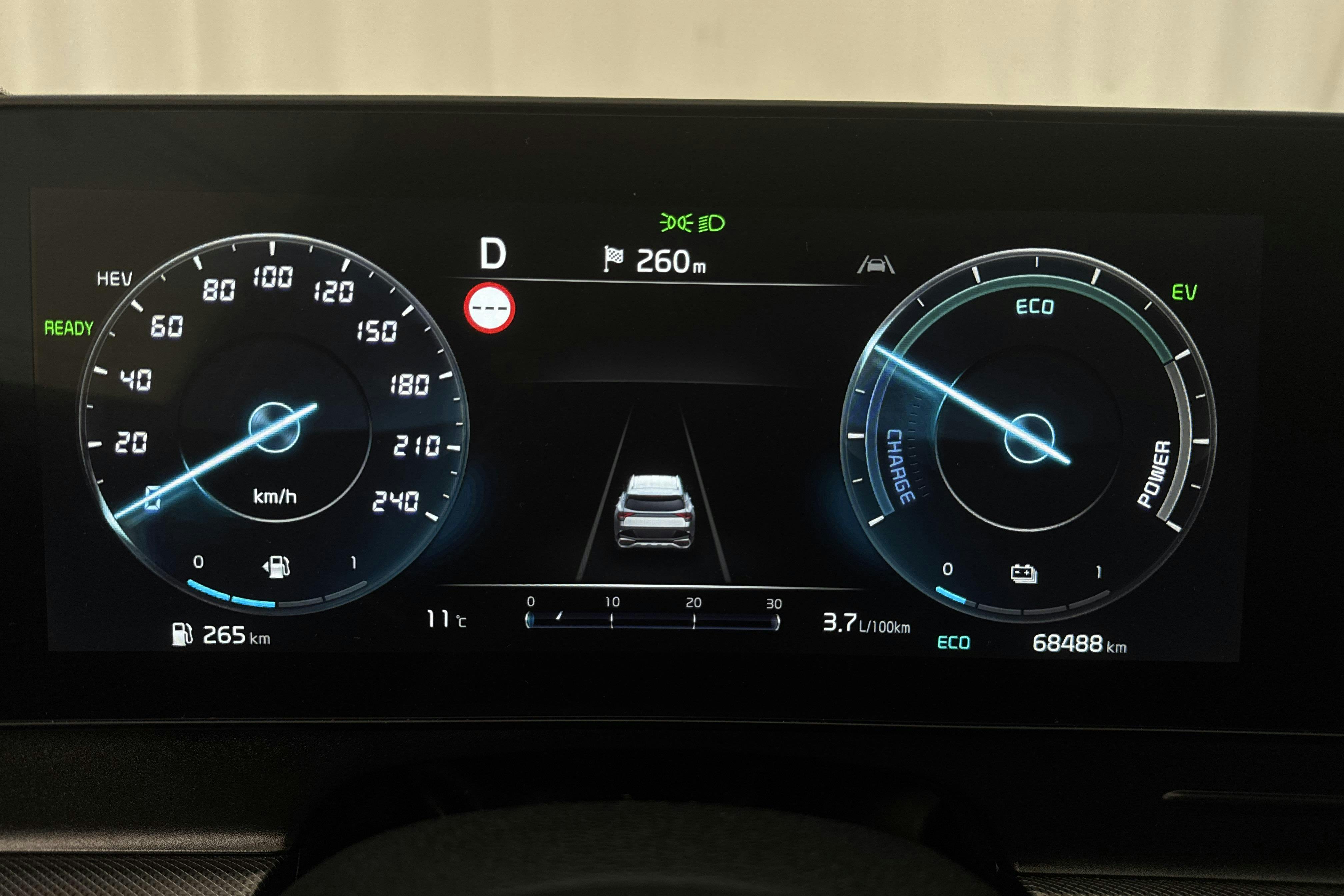 KIA Sportage PHEV AWD (265hk) - 68 480 km - Automatyczna - czerwony - 2023