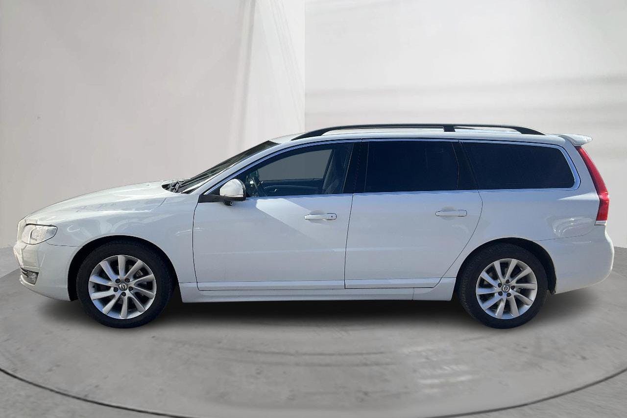 Volvo V70 II D4 (181hk) - 185 010 km - Manual - white - 2016