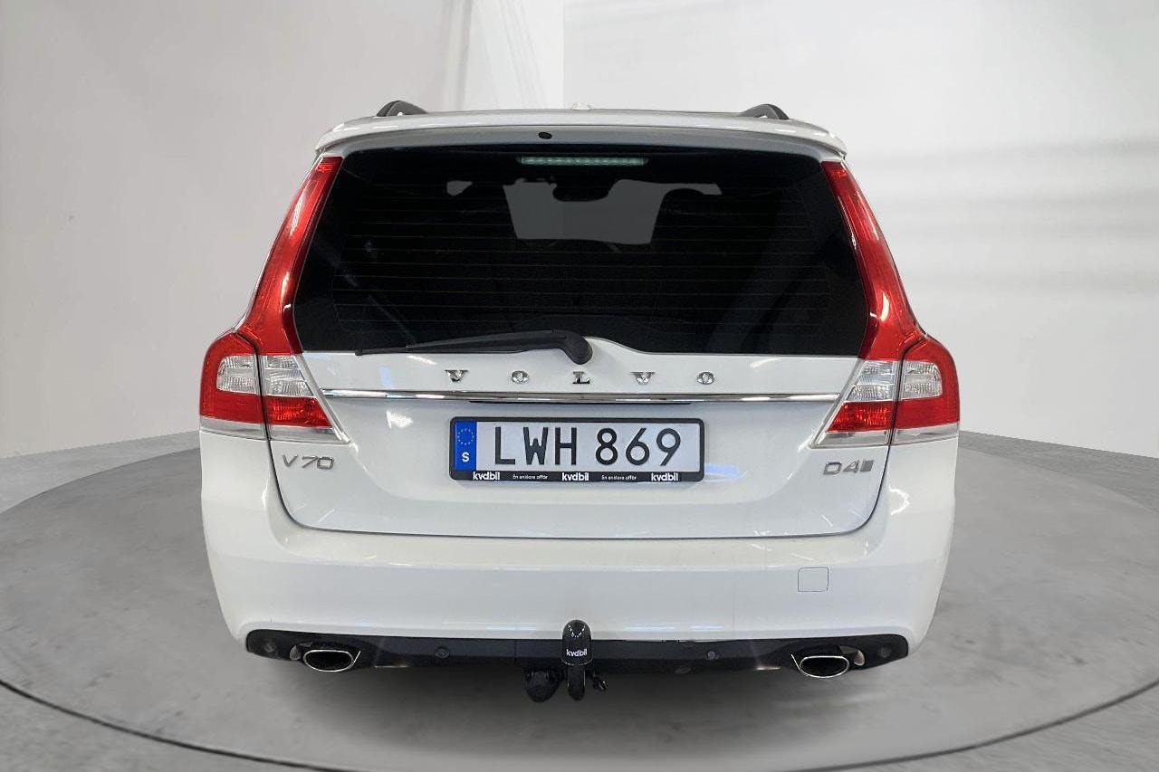 Volvo V70 II D4 (181hk) - 185 010 km - Manual - white - 2016