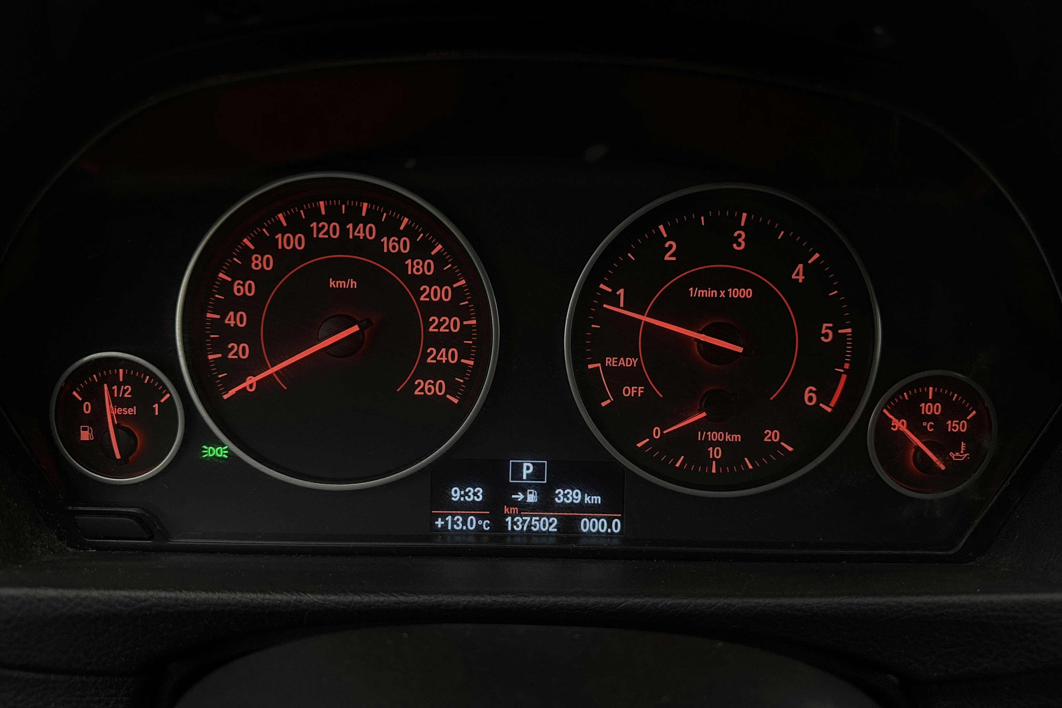 BMW 320d xDrive Touring, F31 (184hk) - 13 750 mil - Automat - svart - 2015