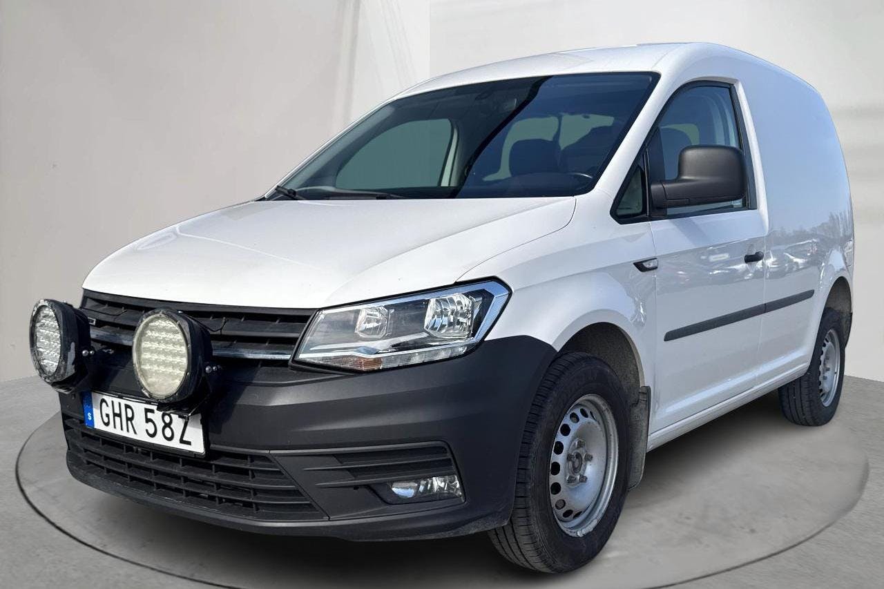 VW Caddy 2.0 TDI 4MOTION (122hk) - 88 470 km - Manual - white - 2020