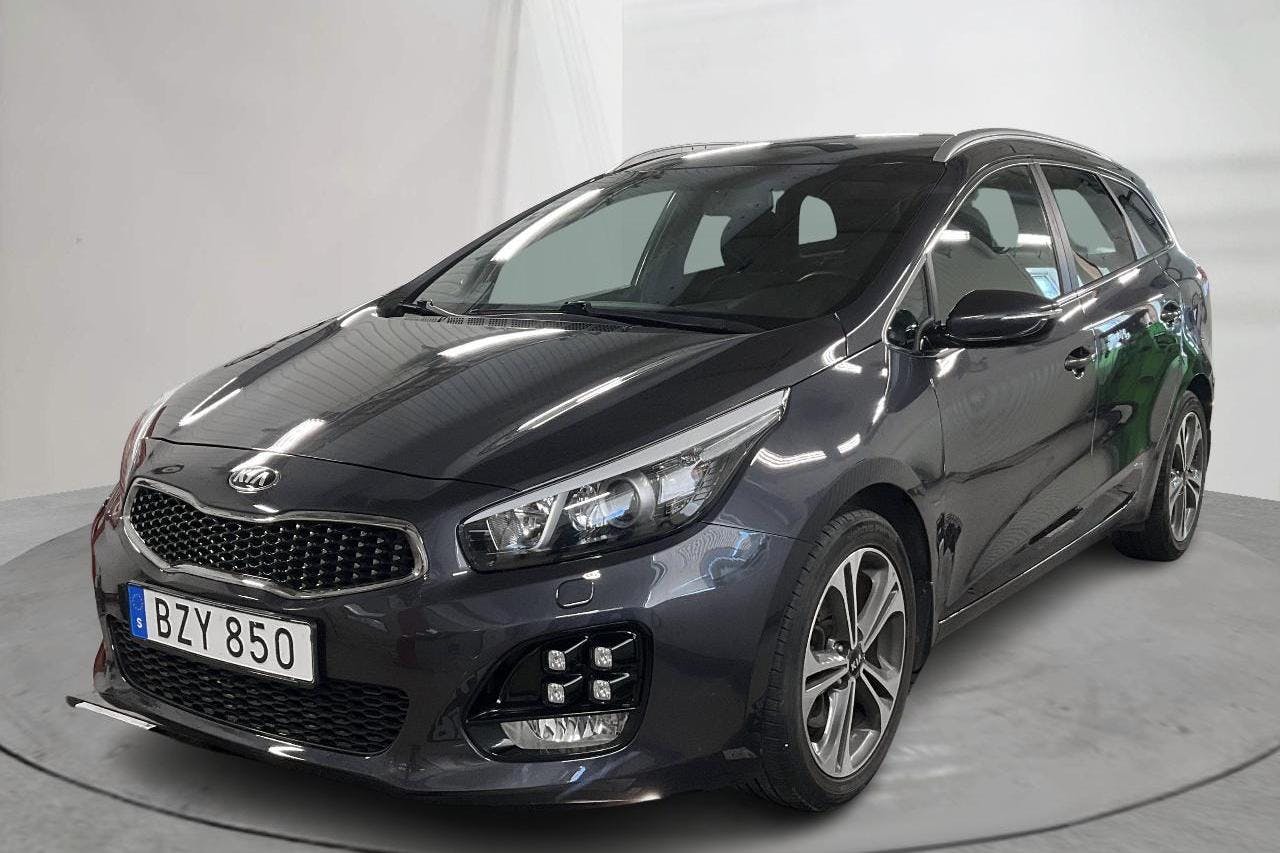 KIA Cee'd 1.6 CRDi SW (136hk) - 89 100 km - Manual - gray - 2017