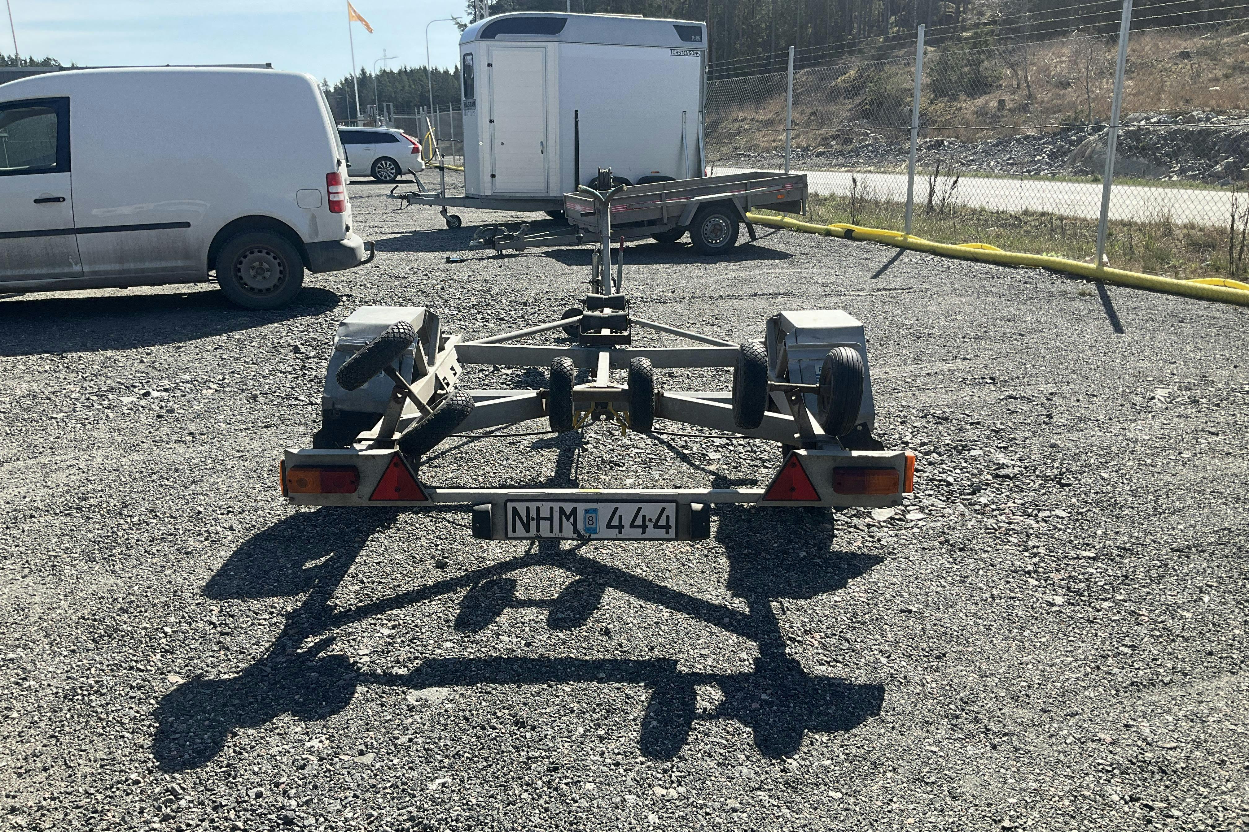 FÅGELSTA-SLÄPET 0600 Båttrailer Släpvagn - 0 km - grå - 1988