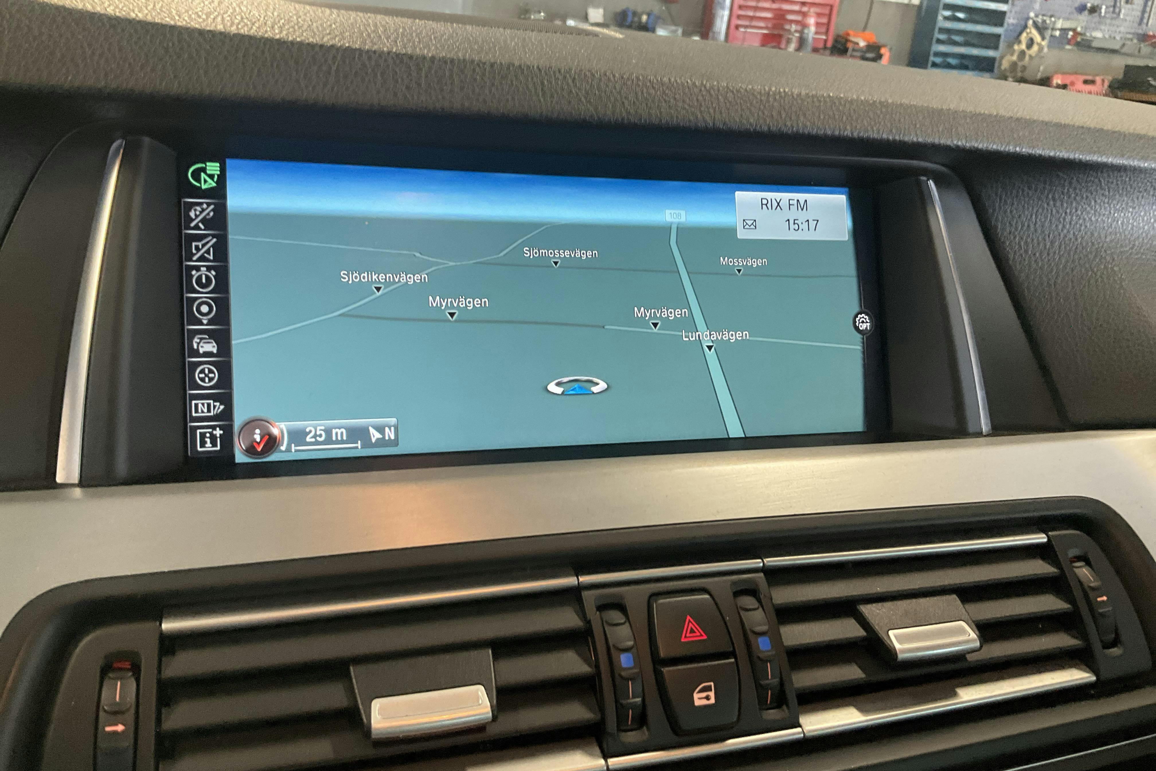 BMW 535d xDrive Touring, F11 (313hk) - 278 700 km - Automatyczna - czarny - 2017