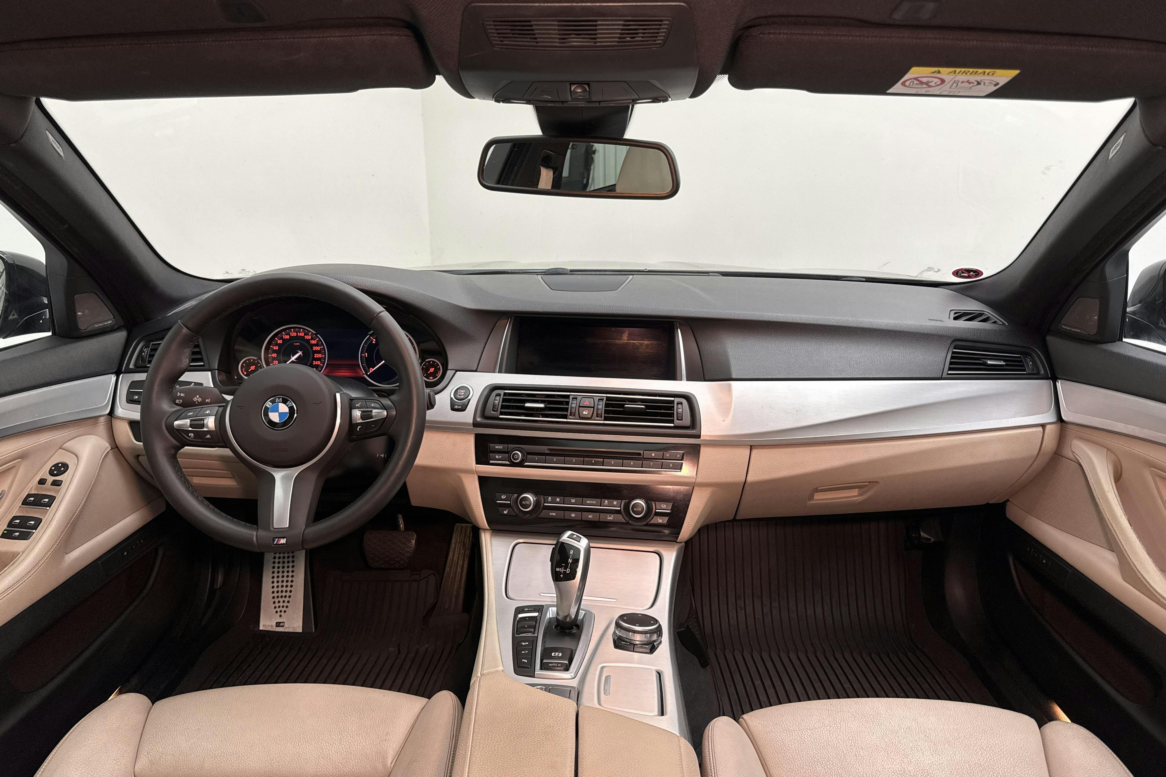 BMW 535d xDrive Touring, F11 (313hk) - 278 700 km - Automatyczna - czarny - 2017