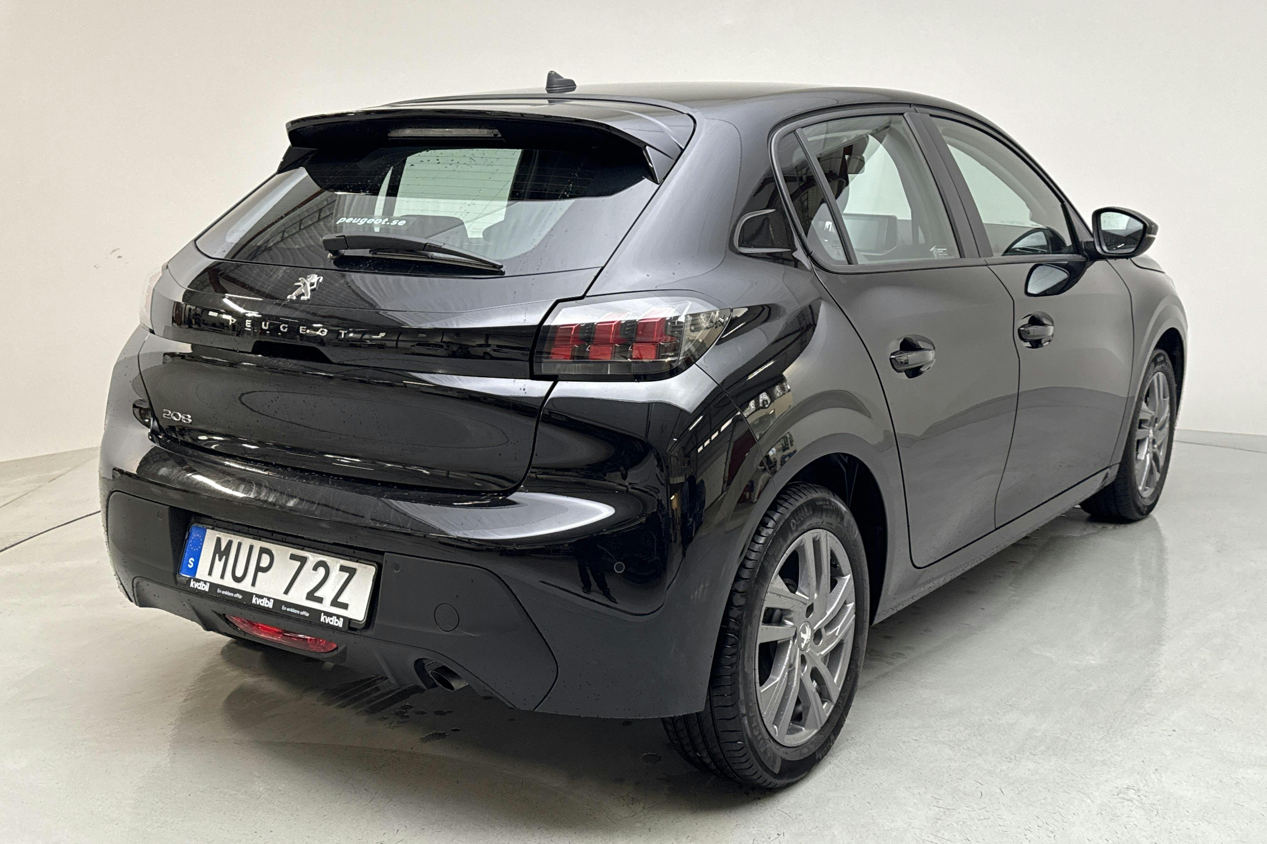 Peugeot 208 1.2 PureTech 5dr (75hk) - 1 980 mil - Manuell - svart - 2022