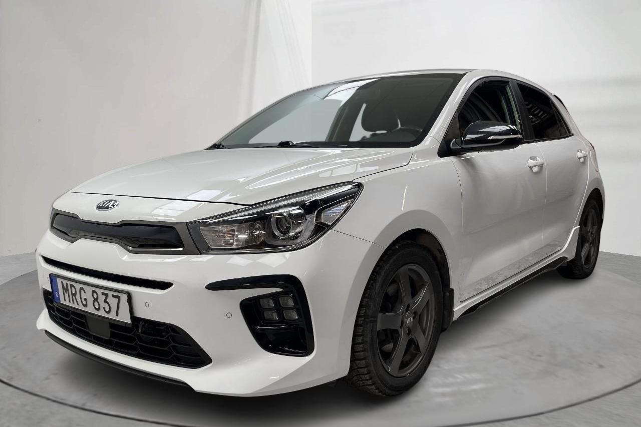 KIA Rio 1.0 T-GDi 48V (120hk) - 67 840 km - Automatic - white - 2021