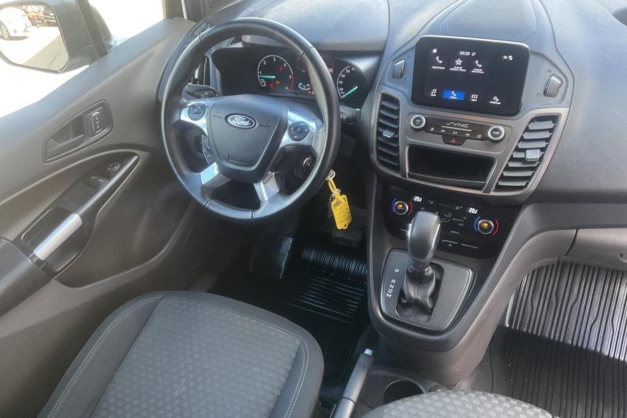 Ford Transit Connect 1.5 EcoBlue (100hk) - 6 806 mil - Automat - vit - 2020