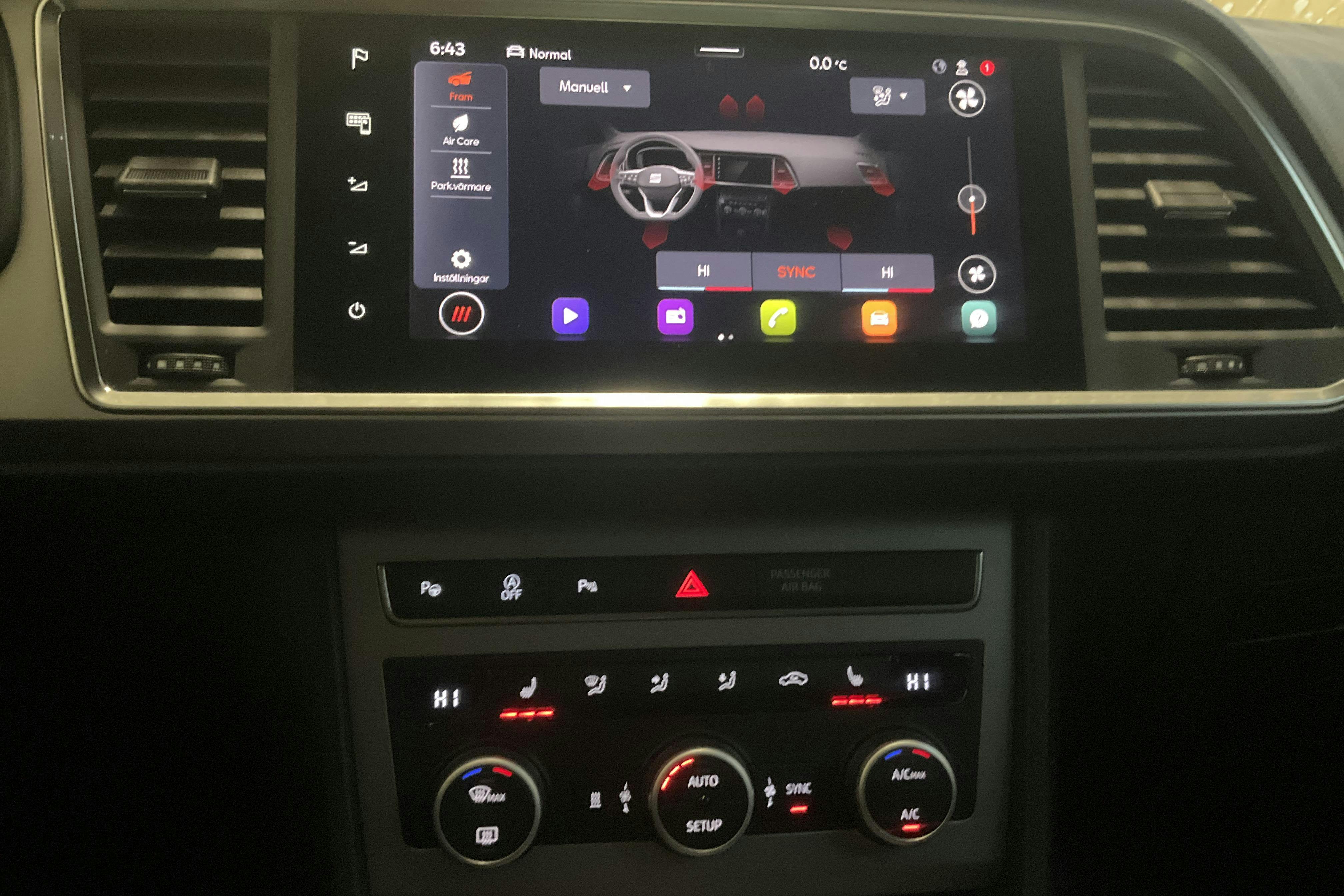 Seat Ateca 2.0 TSI 4Drive (190hk) - 20 397 mil - Automat - vit - 2021