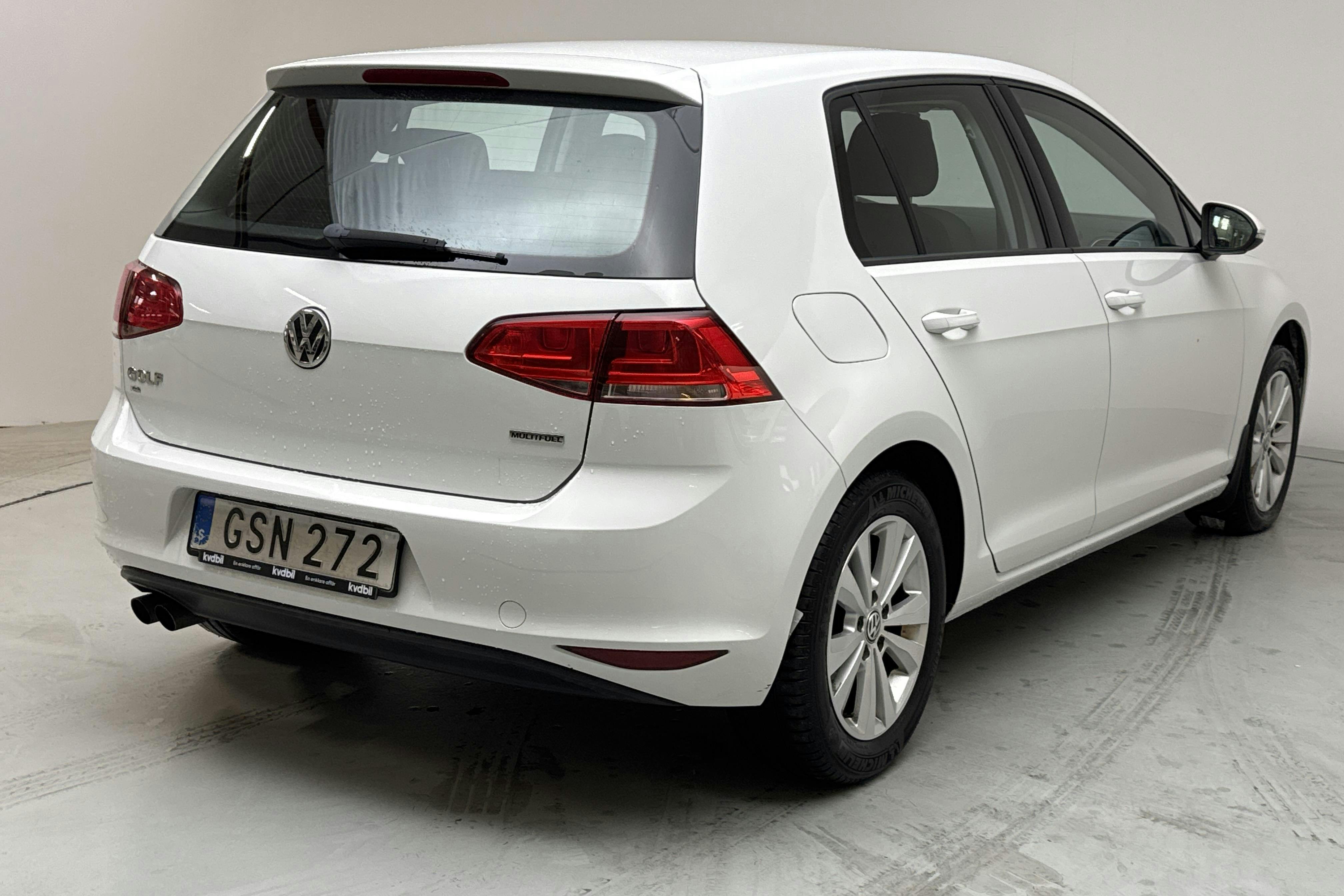 VW Golf VII 1.4 TSI Multifuel 5dr (125hk) - 18 101 mil - Manuell - vit - 2016