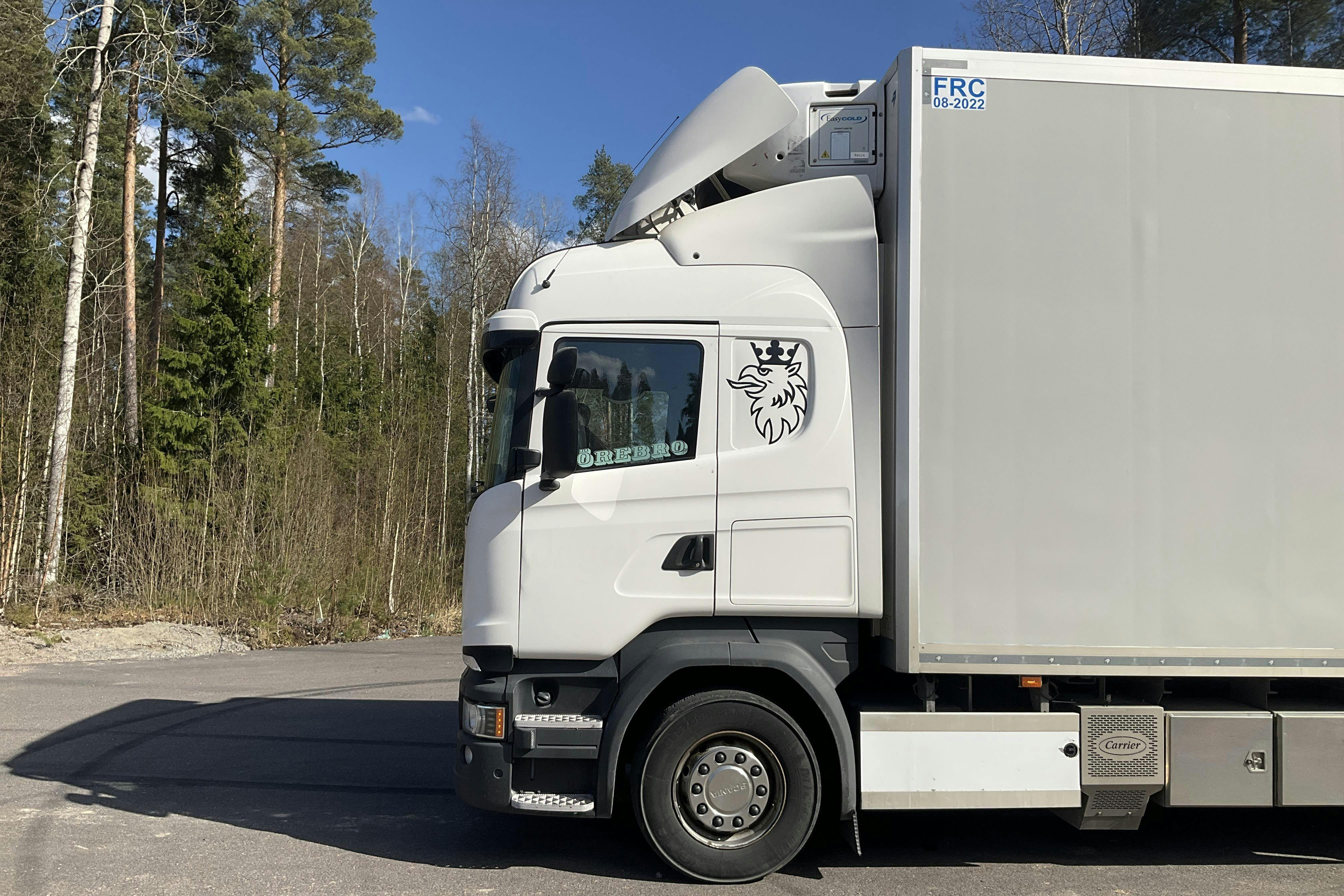 SCANIA R580 - 929 193 km - Automat - vit - 2016