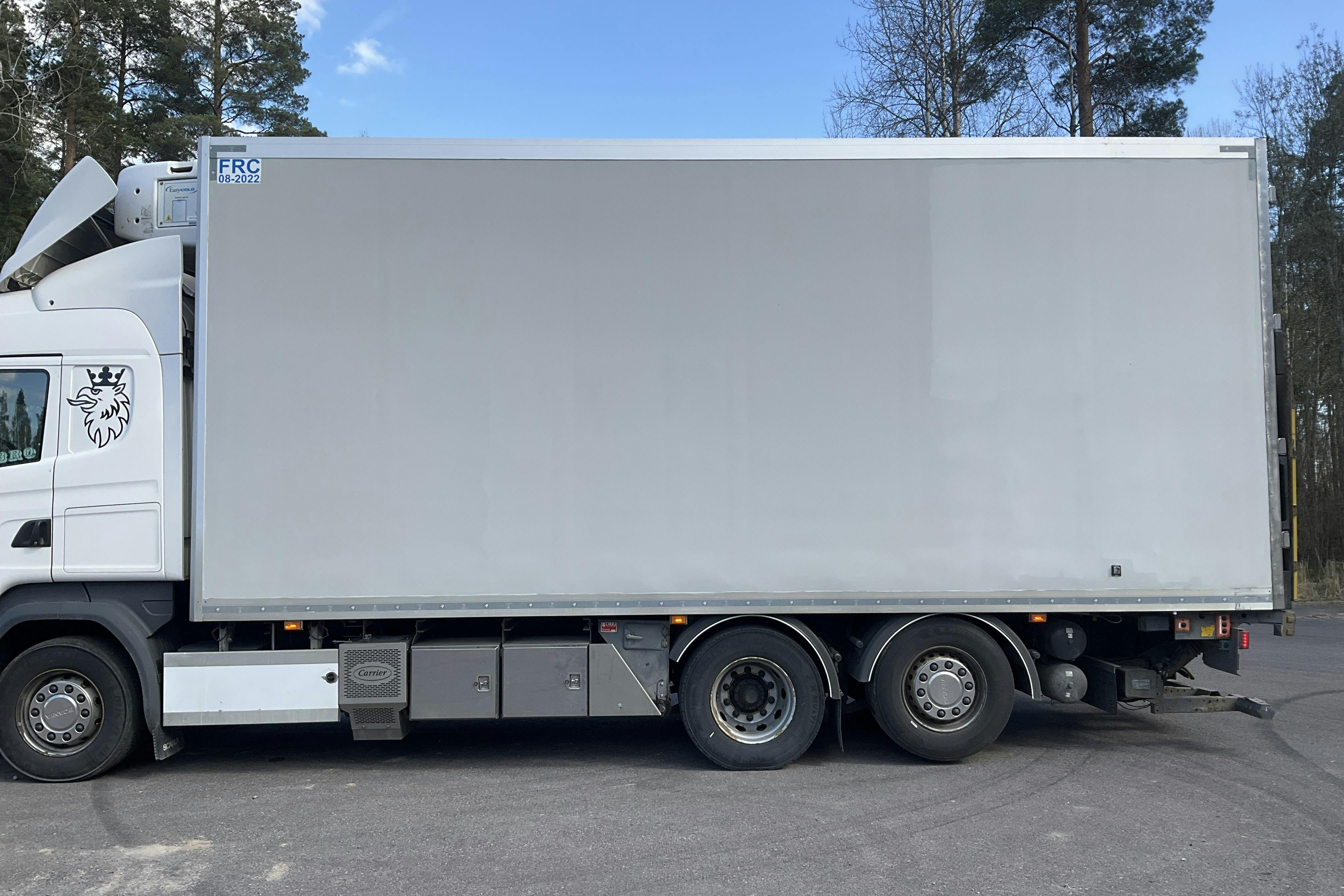 SCANIA R580 - 929 193 km - Automat - vit - 2016