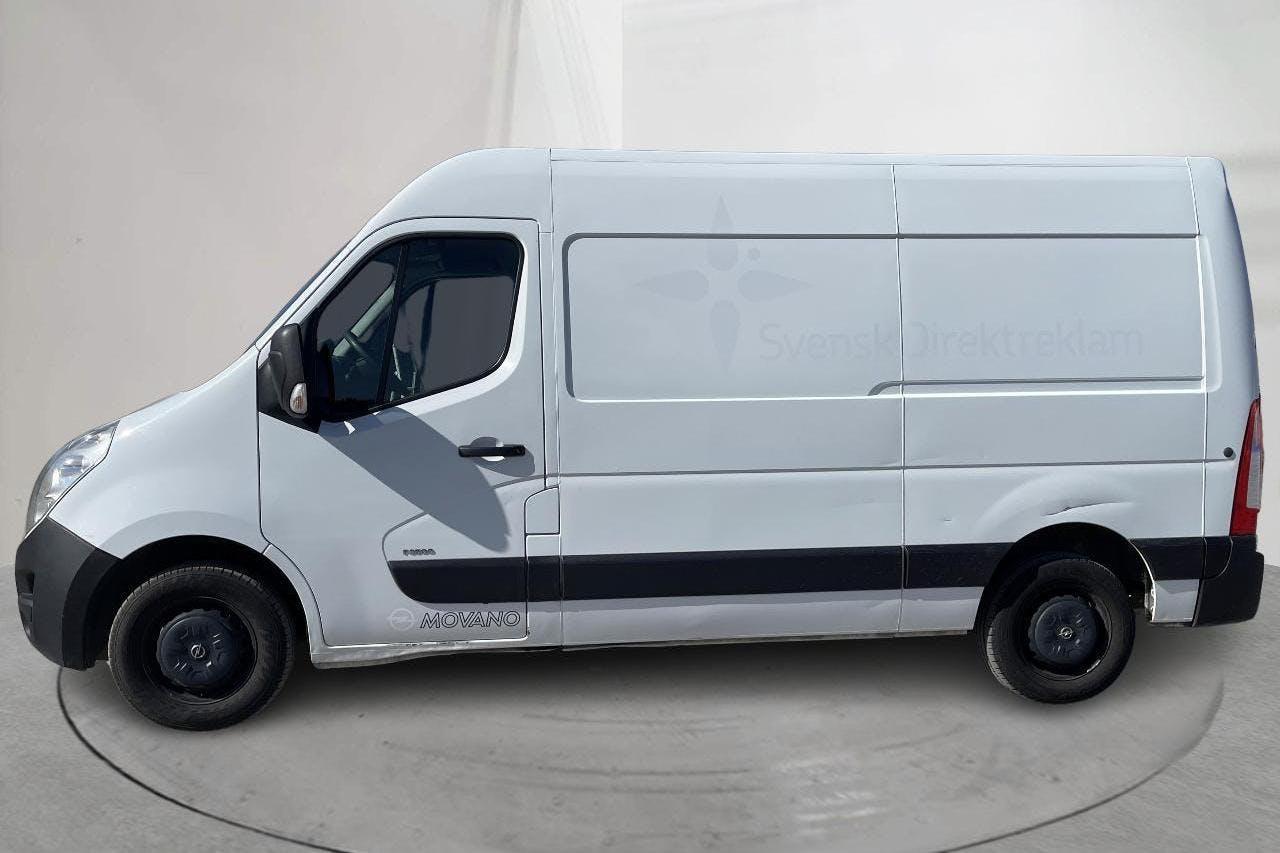 Opel Movano 2.3 CDTI 2WD Skåp (125hk) - 26 492 mil - Manuell - vit - 2016