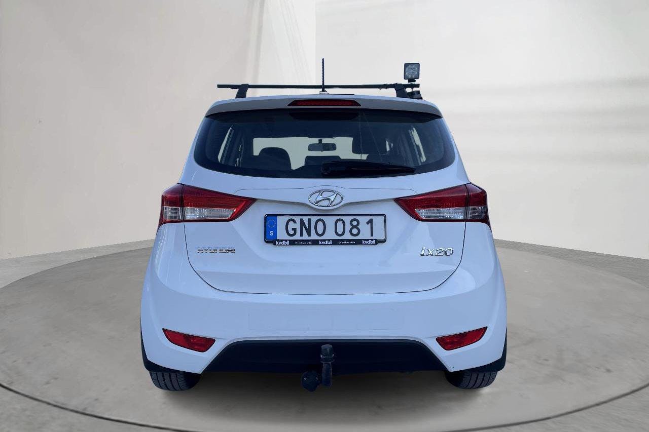 Hyundai ix20 1.6 (125hk) - 244 890 km - Automatic - white - 2016