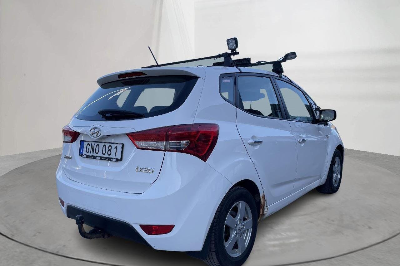 Hyundai ix20 1.6 (125hk) - 244 890 km - Automatic - white - 2016