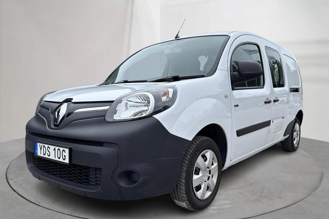 Renault Kangoo Z.E Power Plus 33 kWh Maxi Skåp (60hk) - 6 099 mil - Automat - vit - 2021