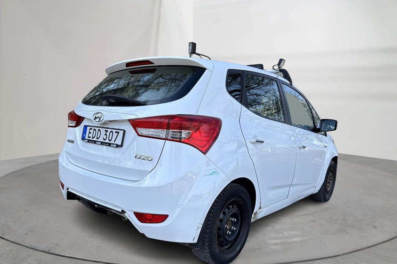 Hyundai ix20 1.6 (125hk) - 147 750 km - Automatic - white - 2016