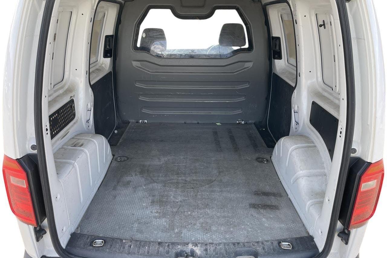 VW Caddy 2.0 TDI Skåp (102hk) - 300 540 km - Automaattinen - valkoinen - 2018