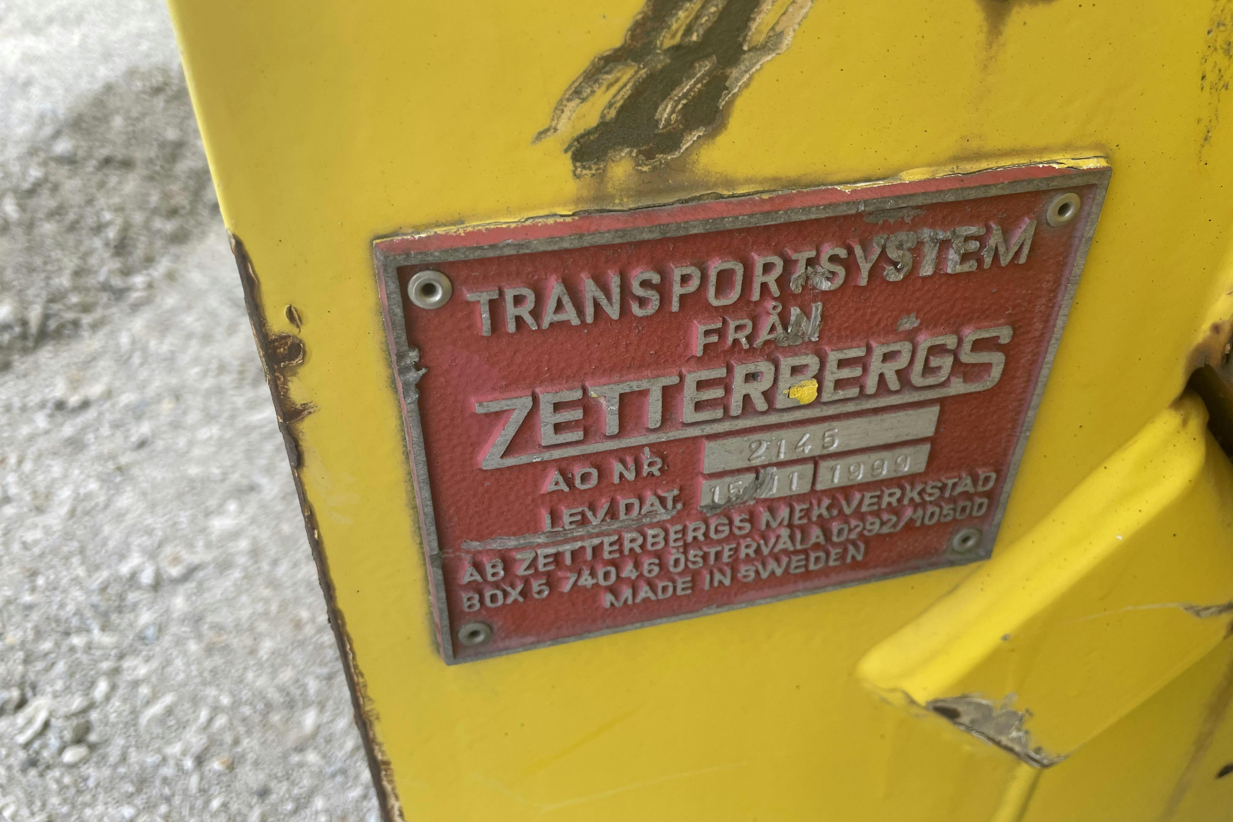 Zetterbergs FLA073 - 0 km