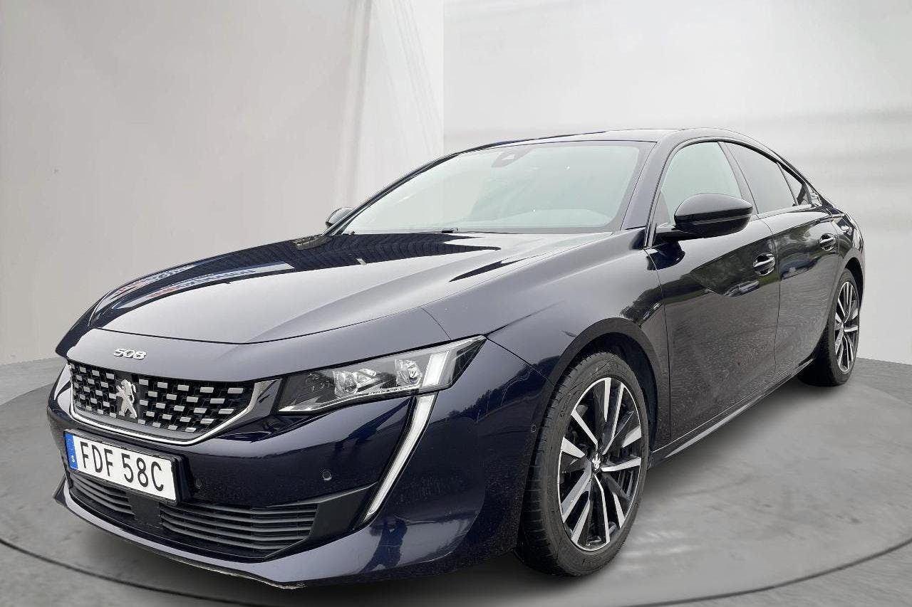 Peugeot 508 1.6 Hybrid 5dr (225hk) - 92 830 km - Automatic - blue - 2021