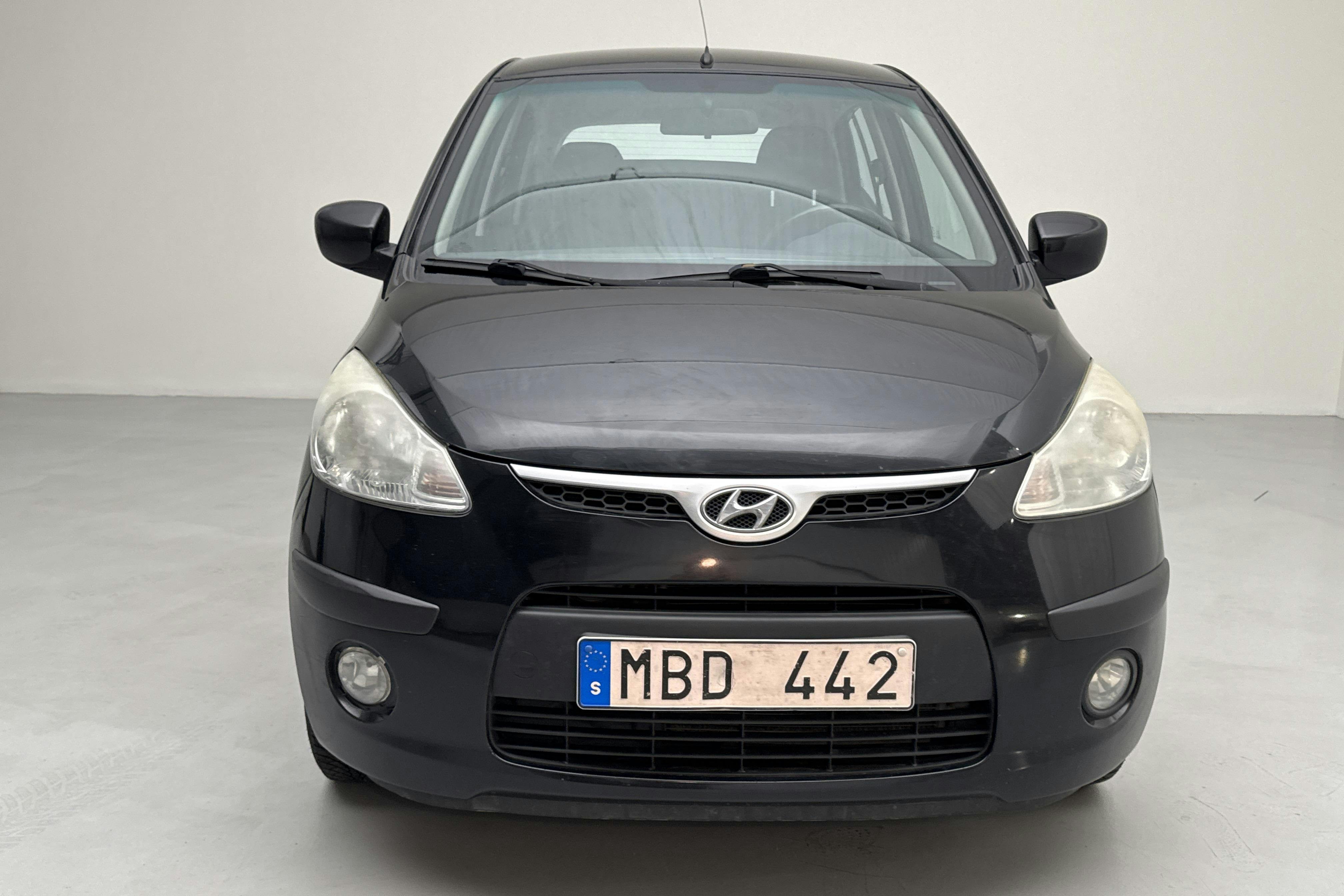 Hyundai i10 1.2 (78hk) - 161 370 km - Käsitsi - must - 2009