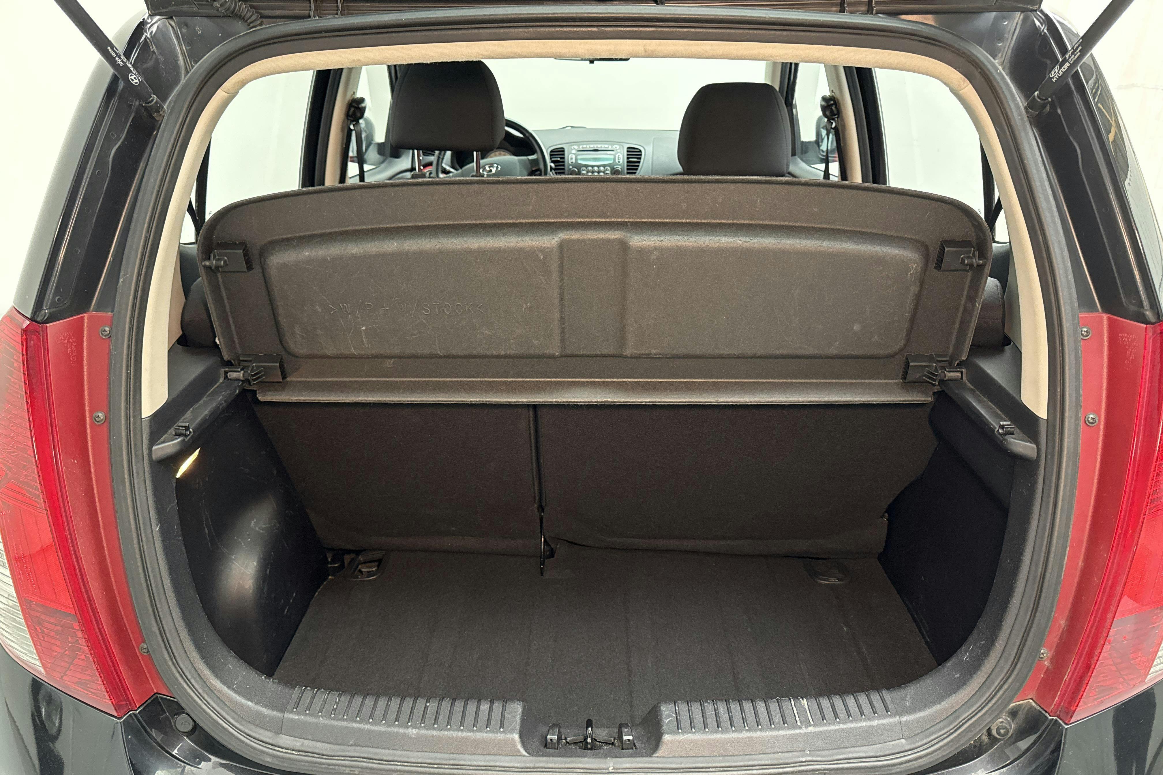 Hyundai i10 1.2 (78hk) - 161 370 km - Käsitsi - must - 2009