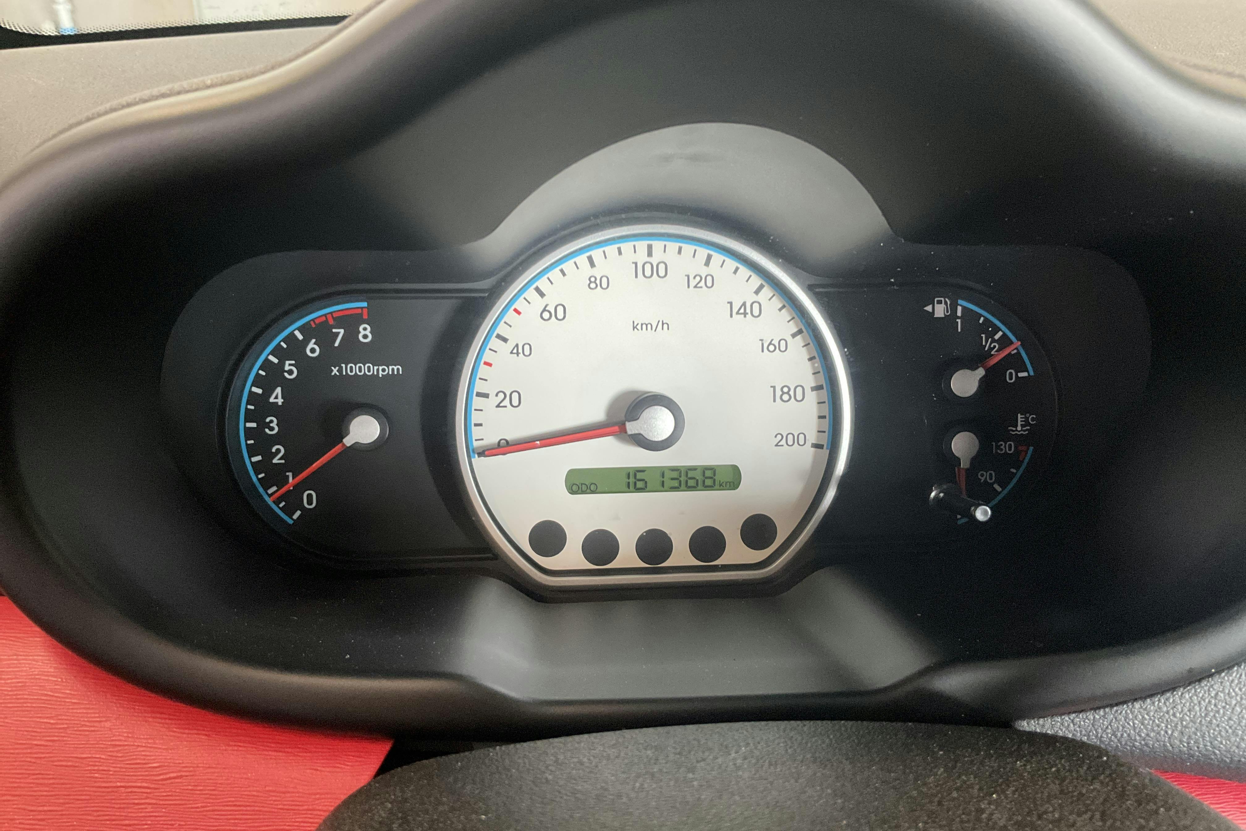Hyundai i10 1.2 (78hk) - 161 370 km - Käsitsi - must - 2009