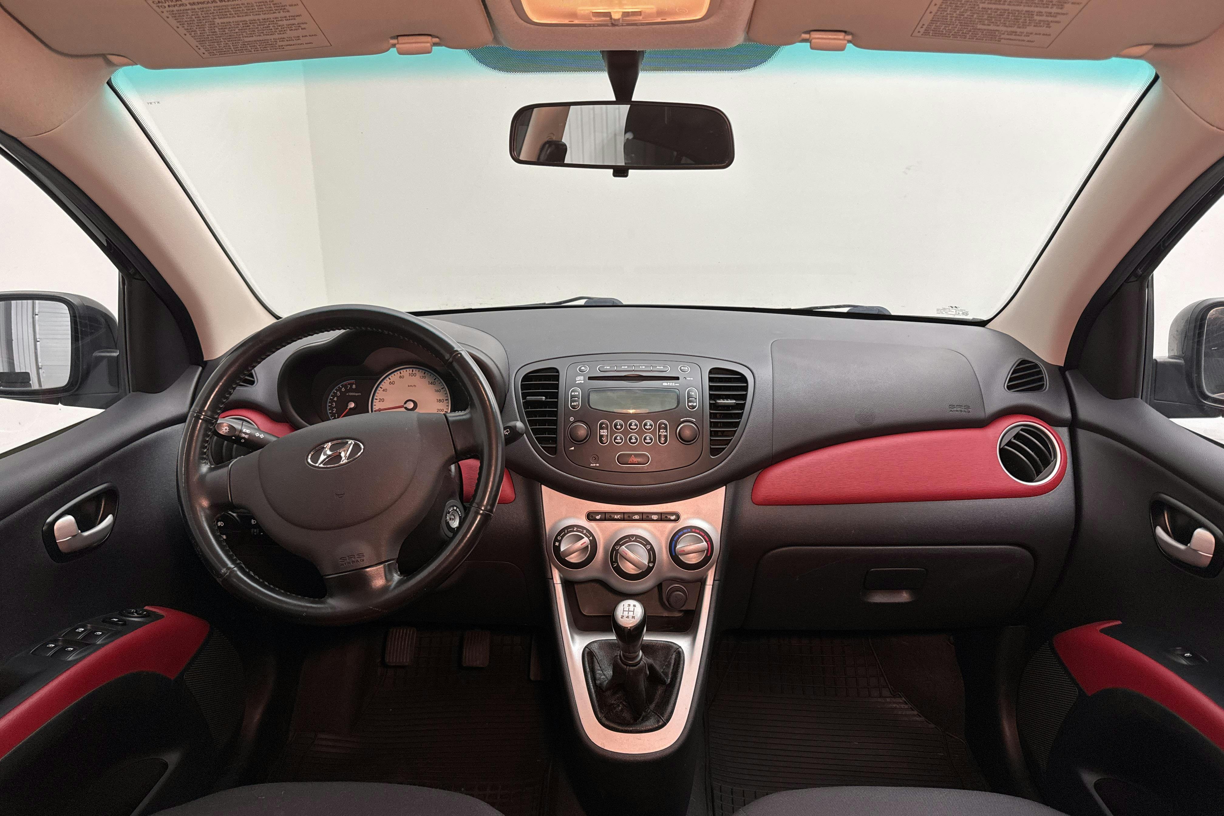 Hyundai i10 1.2 (78hk) - 161 370 km - Käsitsi - must - 2009
