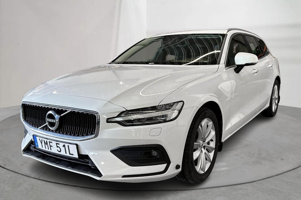 Volvo V60 B4 Mildhybrid, Diesel (197hk) - 10 507 mil - Automat - vit - 2021