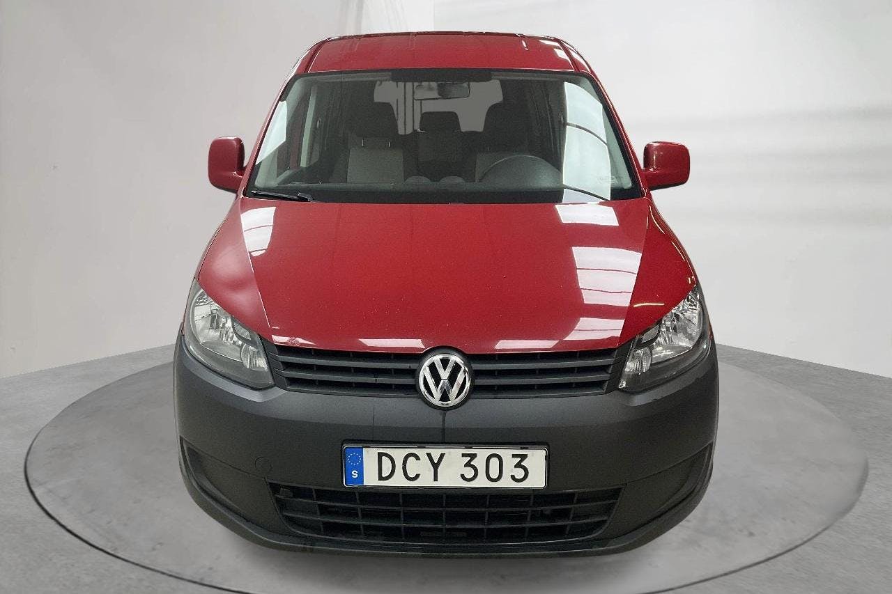 VW Caddy Life 1.2 TSI (105hk) - 116 320 km - Käsitsi - punane - 2014