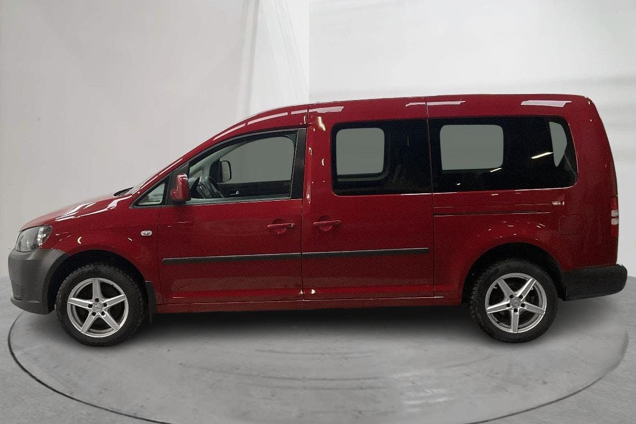 VW Caddy Life 1.2 TSI (105hk) - 116 320 km - Käsitsi - punane - 2014