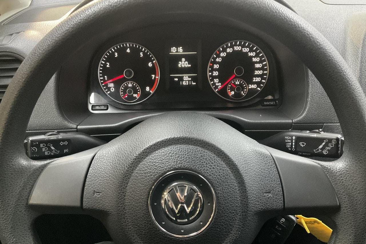 VW Caddy Life 1.2 TSI (105hk) - 116 320 km - Käsitsi - punane - 2014