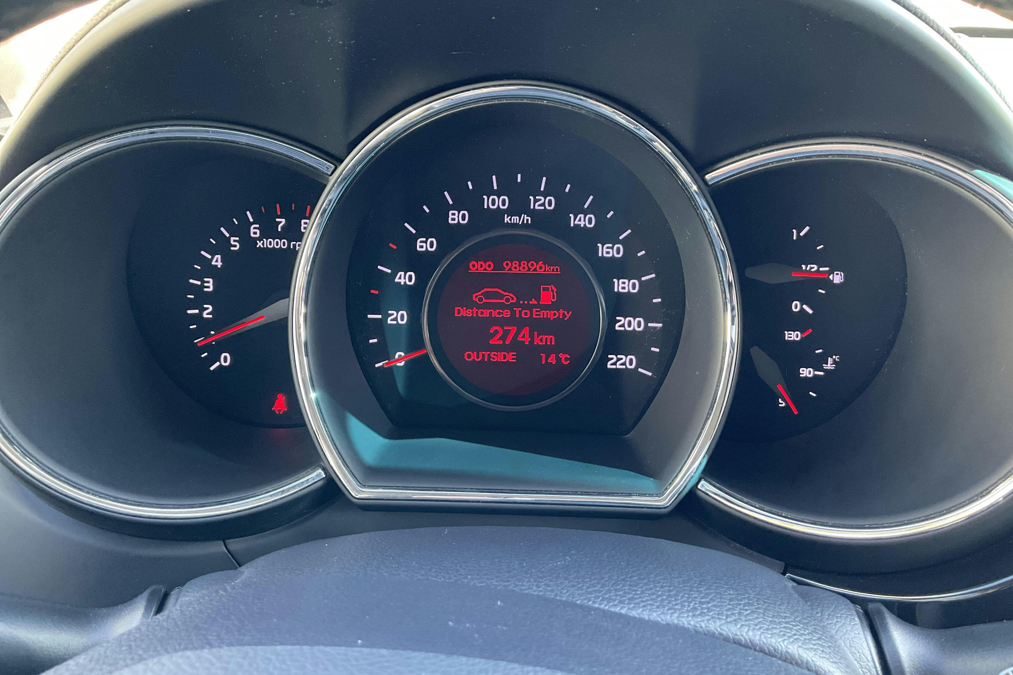 KIA Rio 1.2 (85hk) - 98 890 km - Manual - gray - 2016