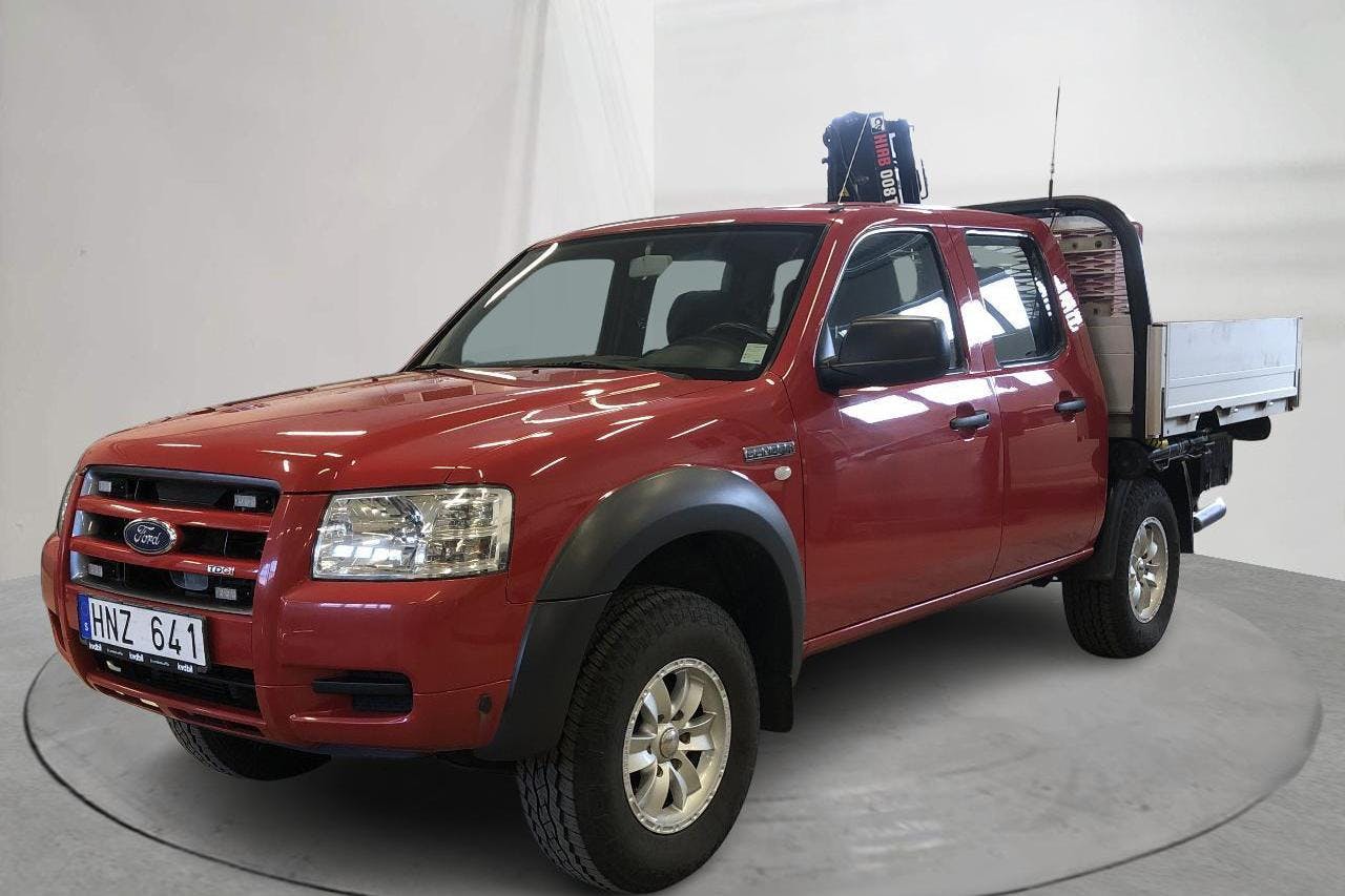 Ford Ranger 2.5 TDCi 4WD (143hk) - 112 900 km - Manuaalinen - punainen - 2008