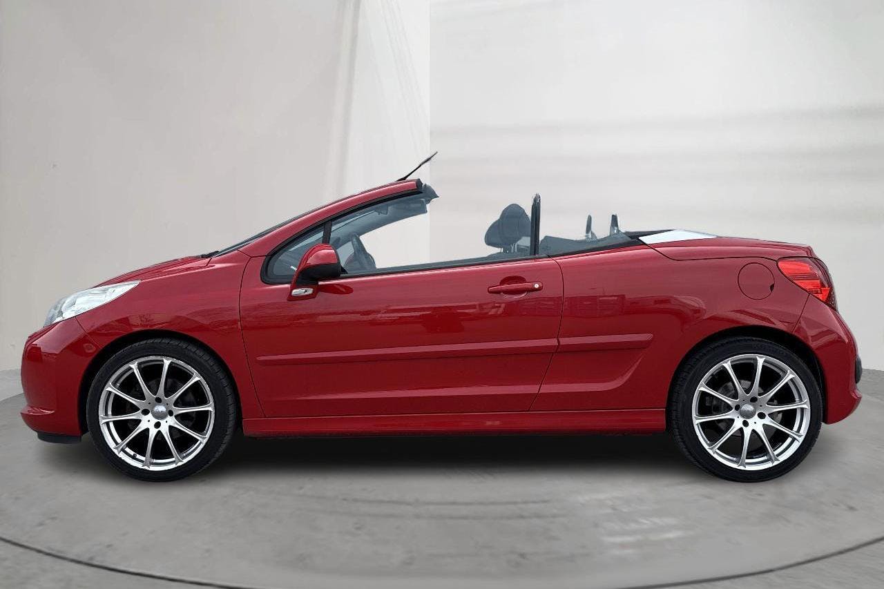 Peugeot 207 CC 1.6 Turbo (150hk) - 8 157 mil - Manuell - röd - 2008