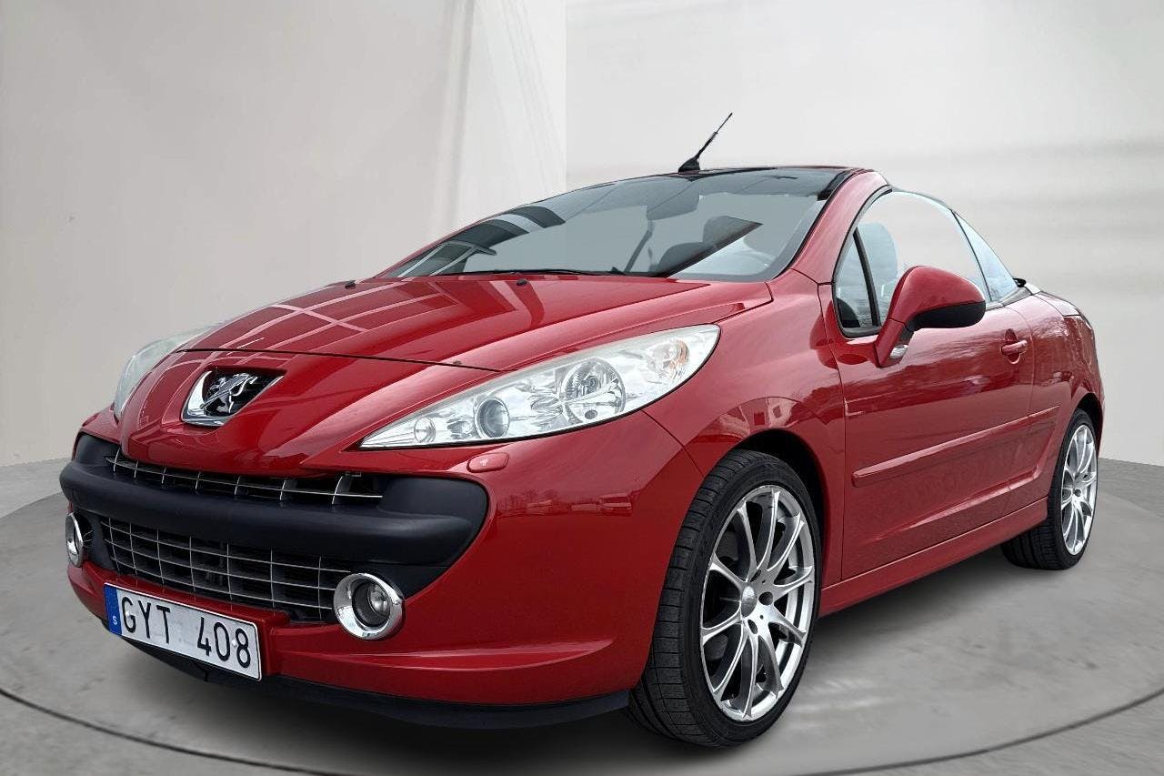 Peugeot 207 CC 1.6 Turbo (150hk) - 8 157 mil - Manuell - röd - 2008
