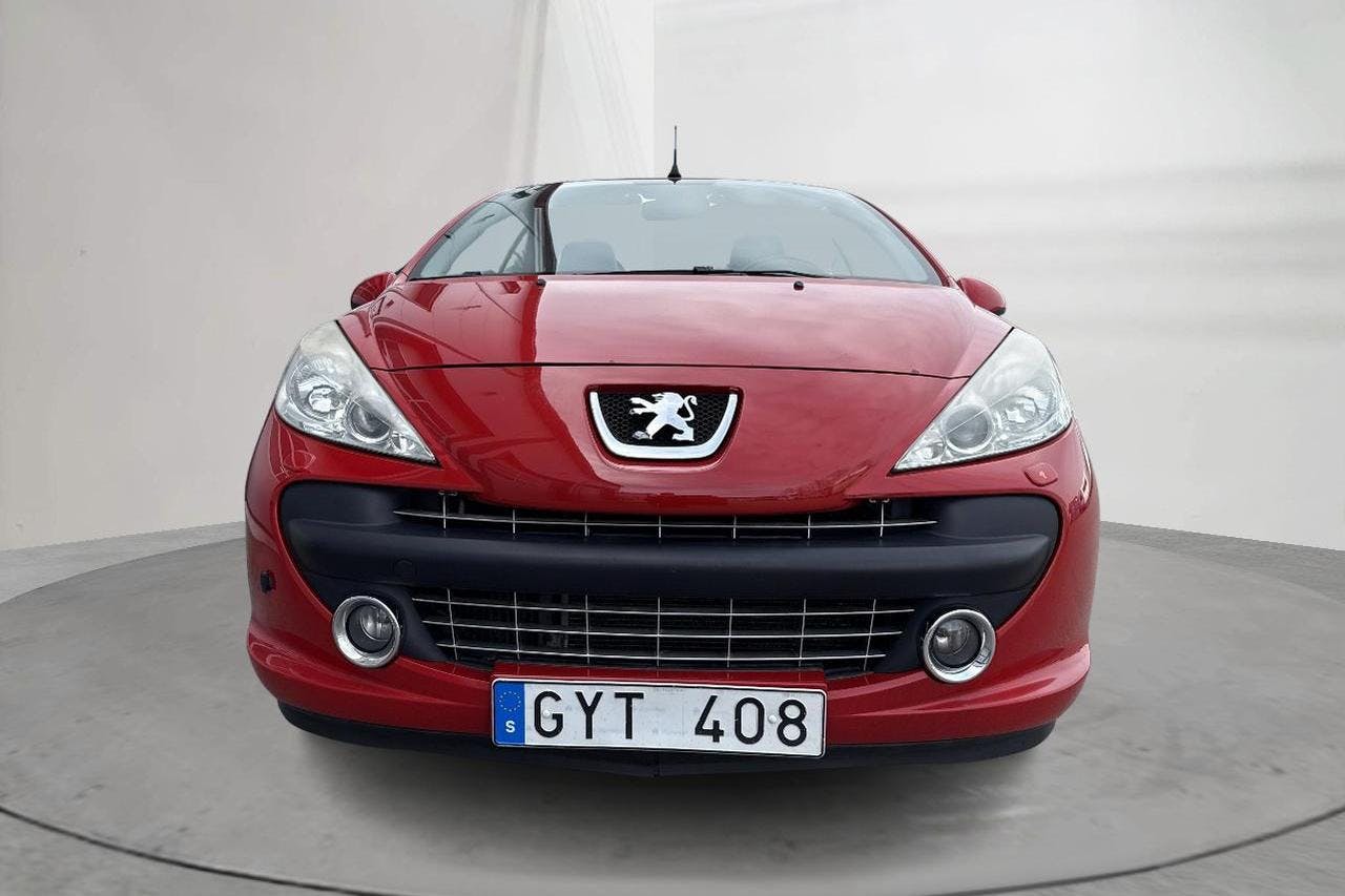 Peugeot 207 CC 1.6 Turbo (150hk) - 8 157 mil - Manuell - röd - 2008